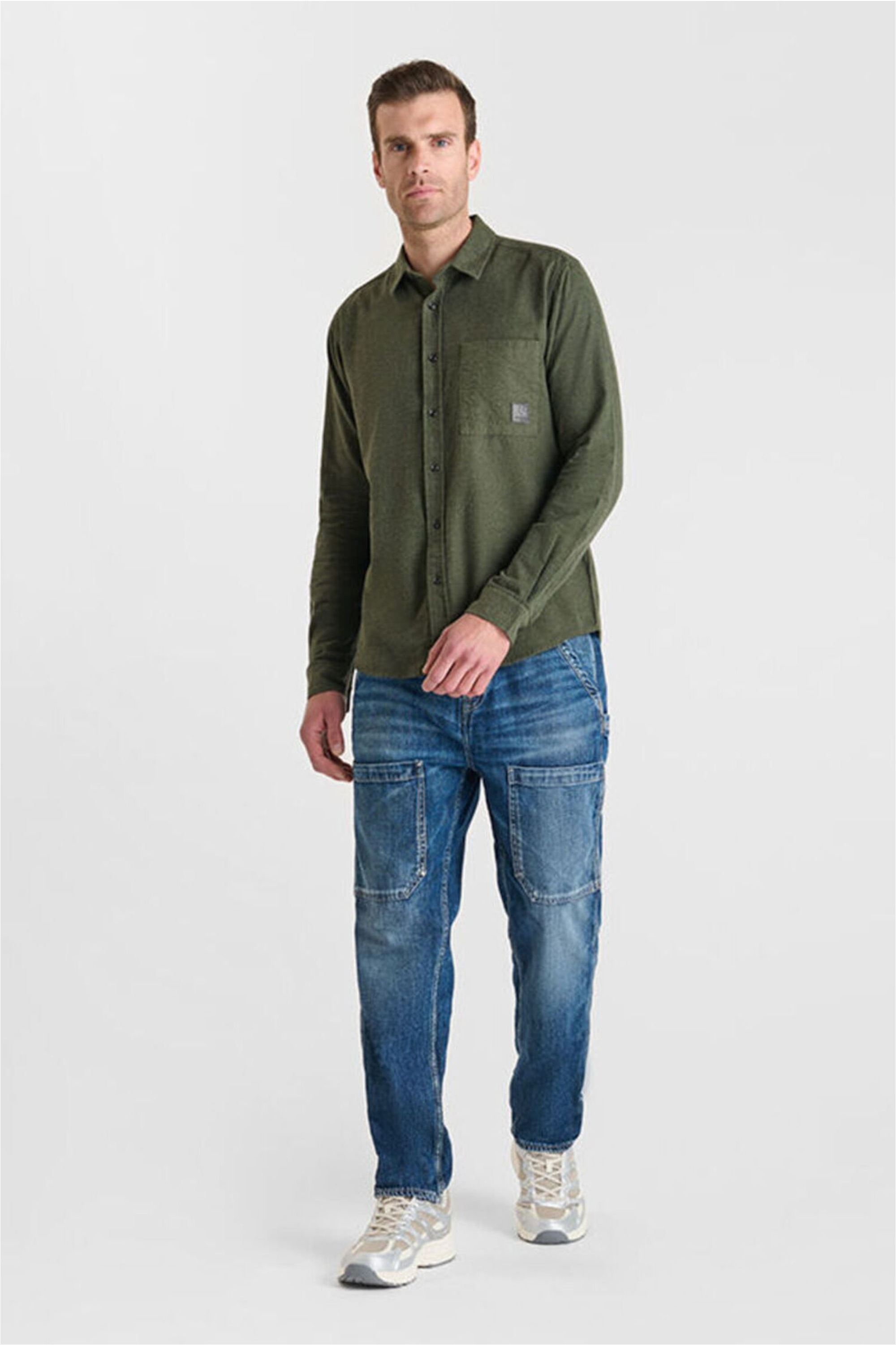 Le Temps Des Cerises Langarmhemd »DEBIN« 1 tlg. im klassischen Design