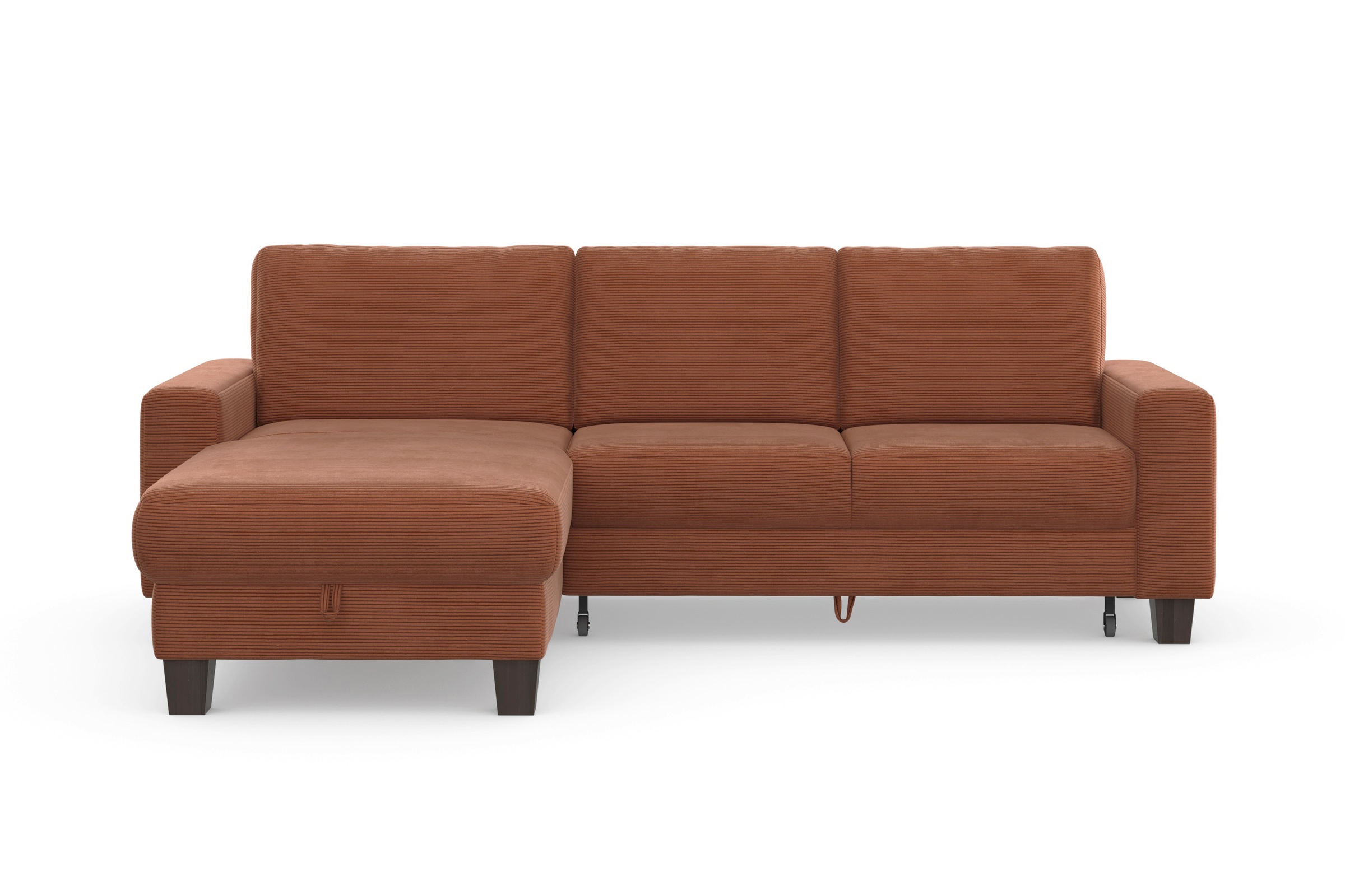 Home affaire Ecksofa "Summer L-Form", mit Recamiere, mit oder ohne Bettfunk günstig online kaufen