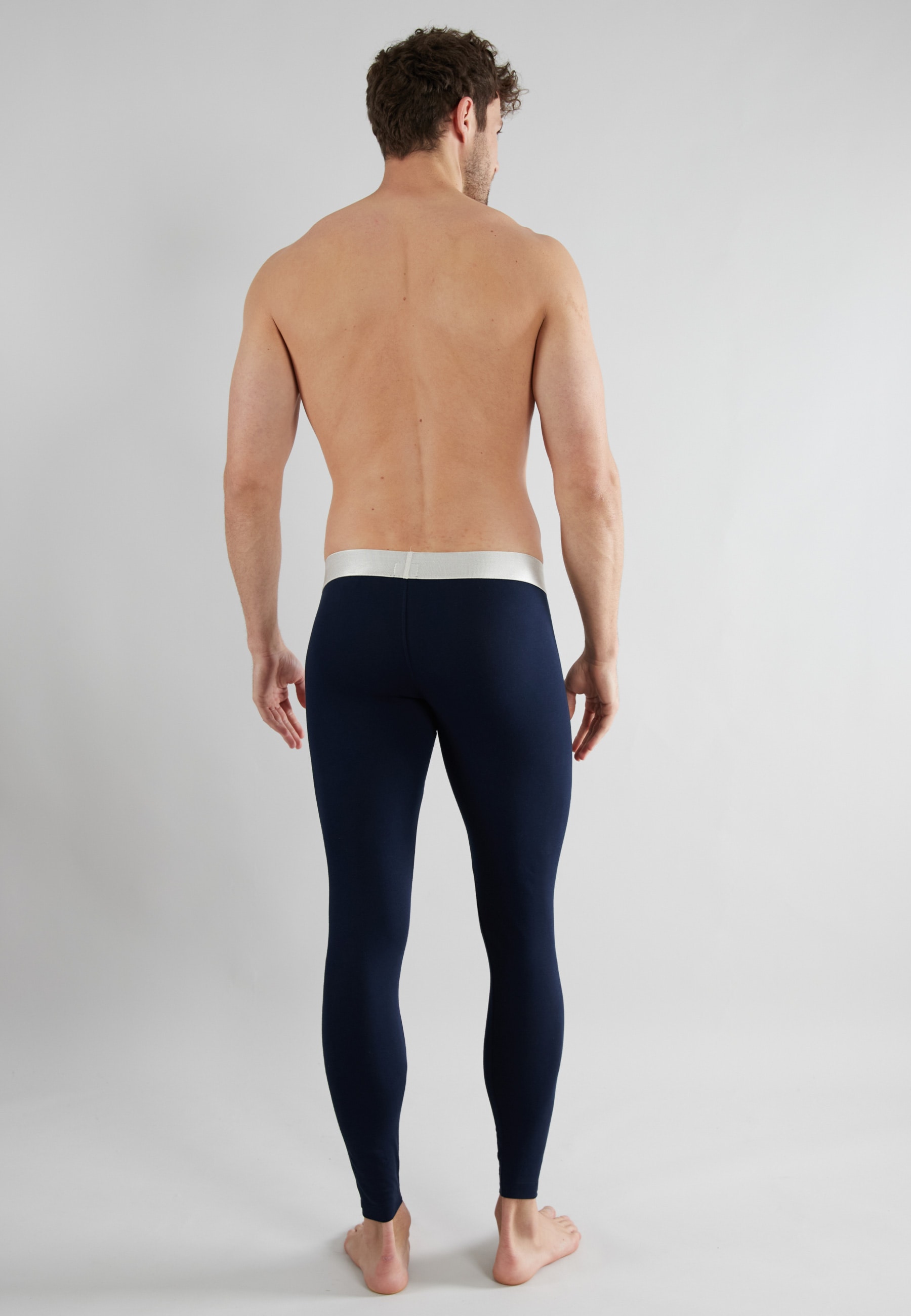 TOM TAILOR Leggings, Logobund, eng, leicht, elastisch, basic, bequem, Baumwollmix