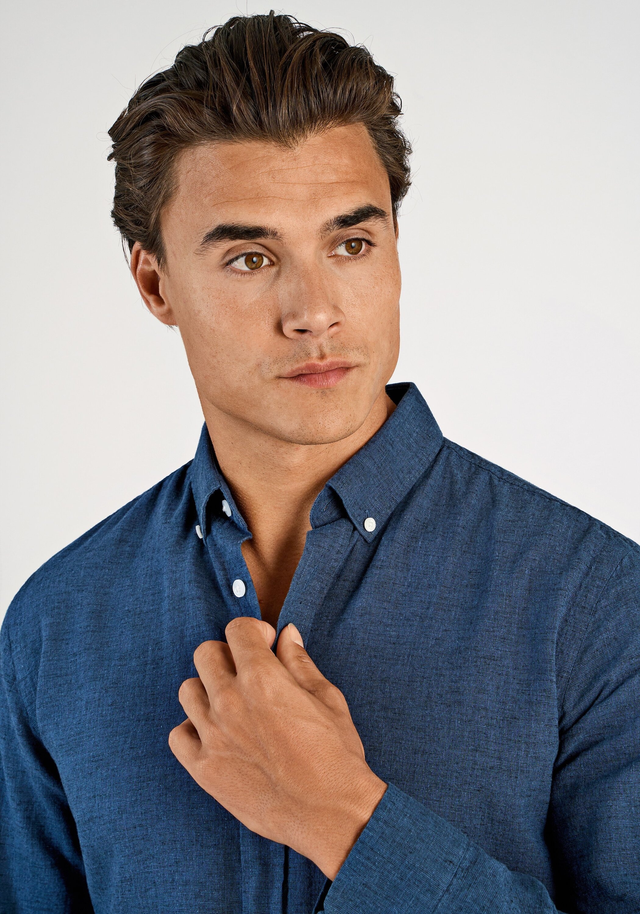 LINDBERGH Leinenhemd »Leinenhemd Relaxed Fit«