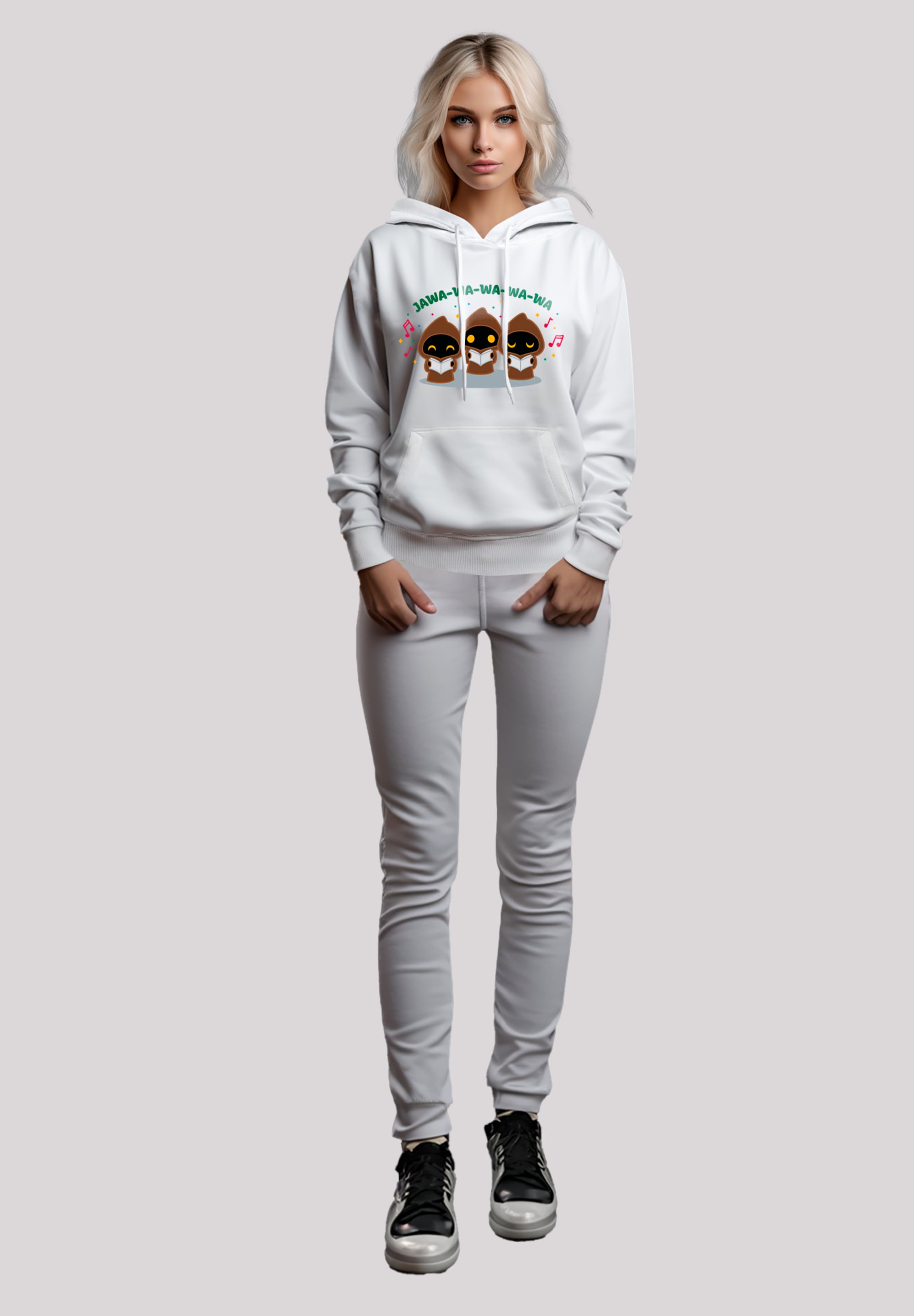 F4NT4STIC Kapuzenpullover »Star Wars Jawa-Wa-Wa«, Premium Qualität