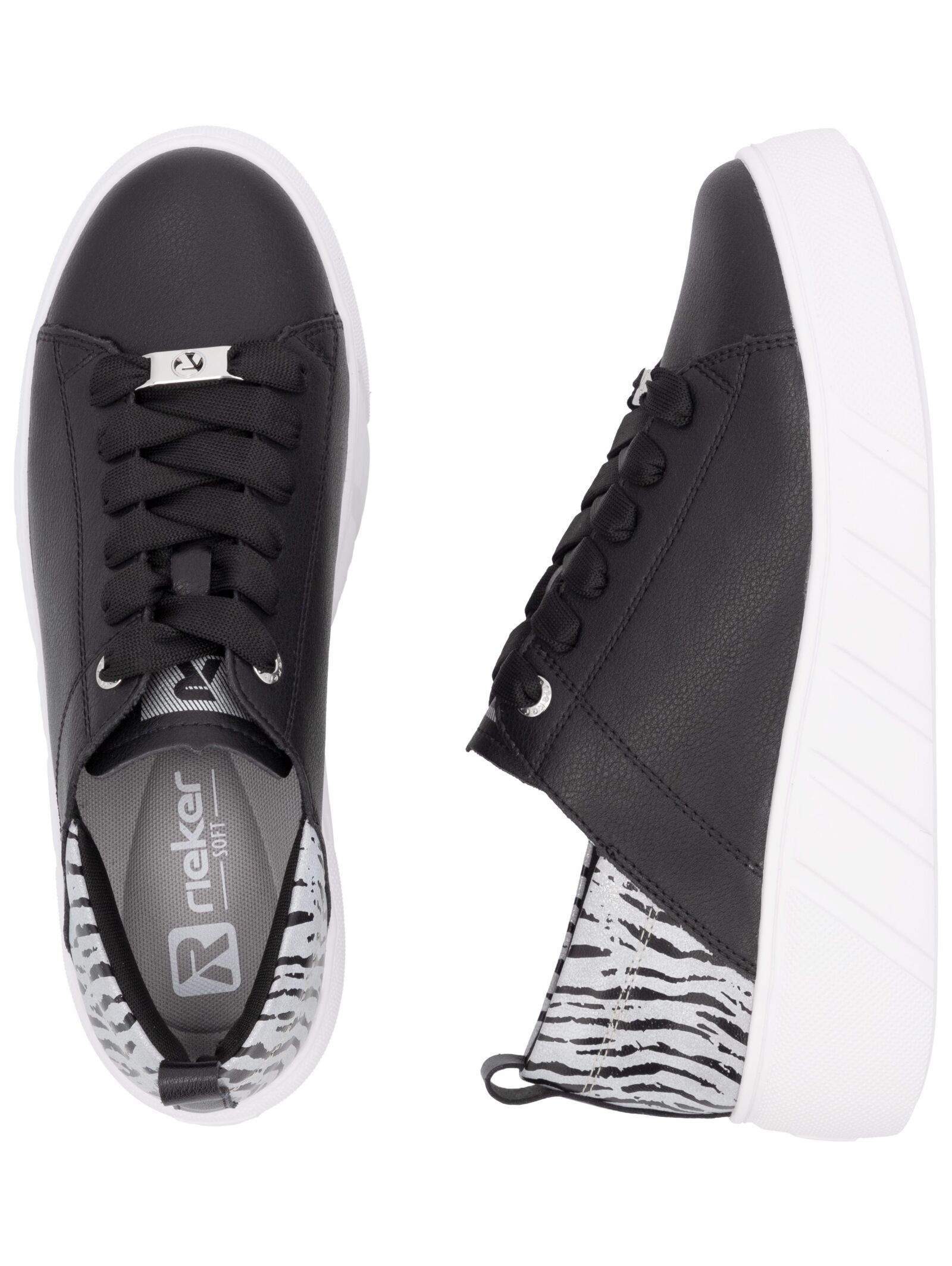 Rieker Plateausneaker »Rieker Sneaker Glattleder«