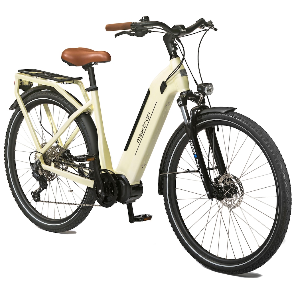 Maxtron E-Bike »MTS-21X«, 11 Gang, Shimano, Deore, Mittelmotor 250 W