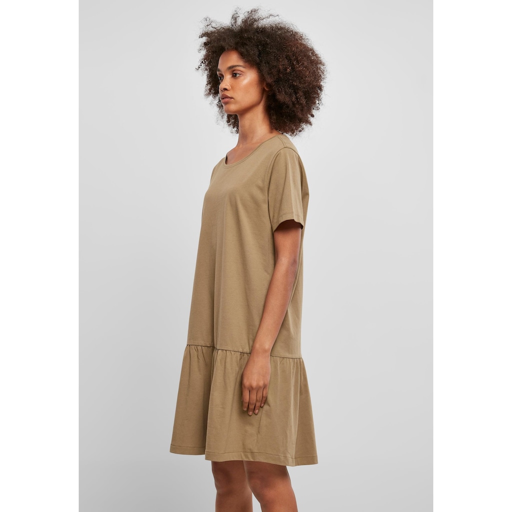 URBAN CLASSICS Shirtkleid »Urban Classics Damen Ladies Valance Tee Dress«, (1 tlg.)