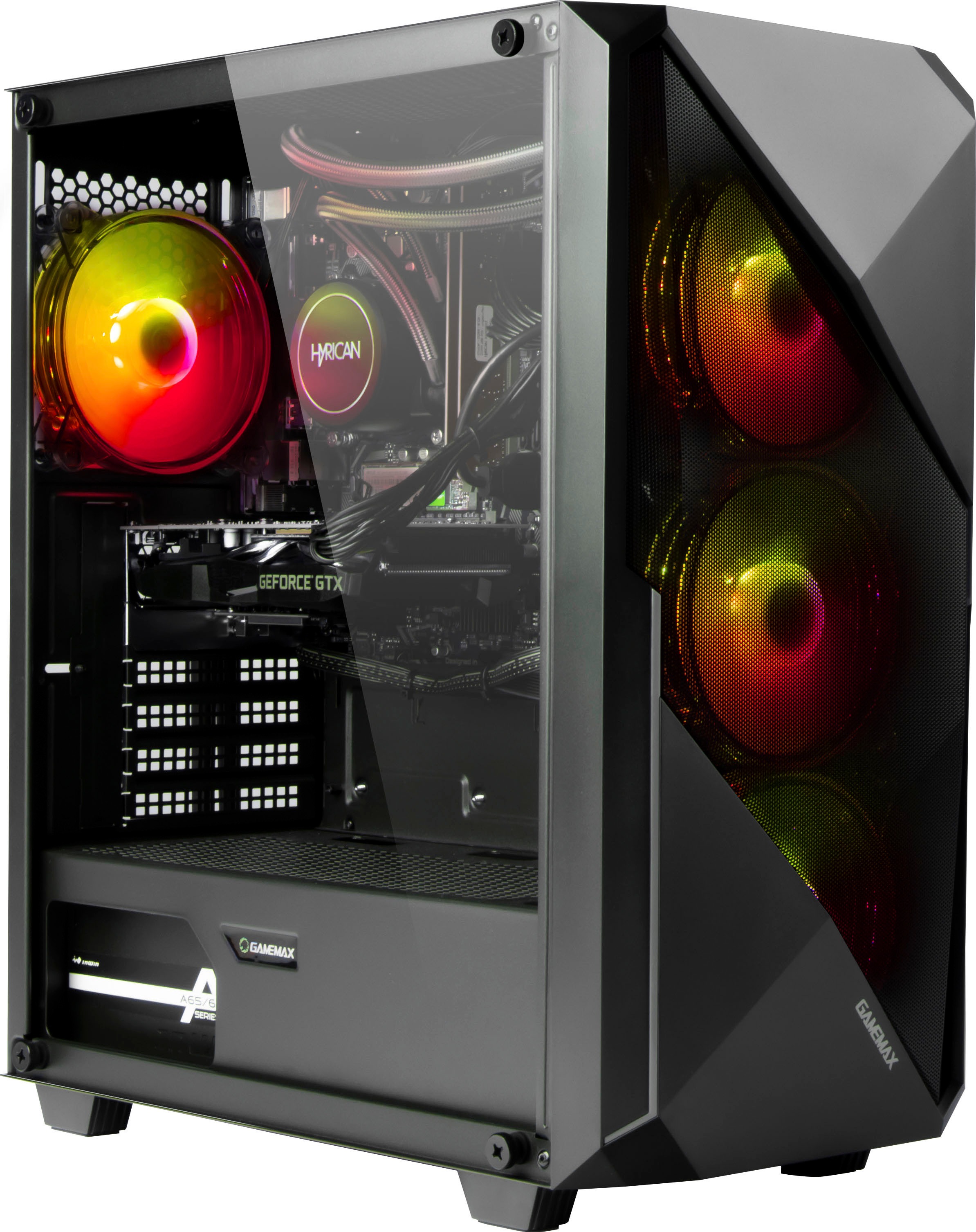 Hyrican Gaming-PC-Komplettsystem »Striker SET02281«, Windows 11, i5-12400F, inklusive 29,5" Monitor MSI Optix MAG301RF