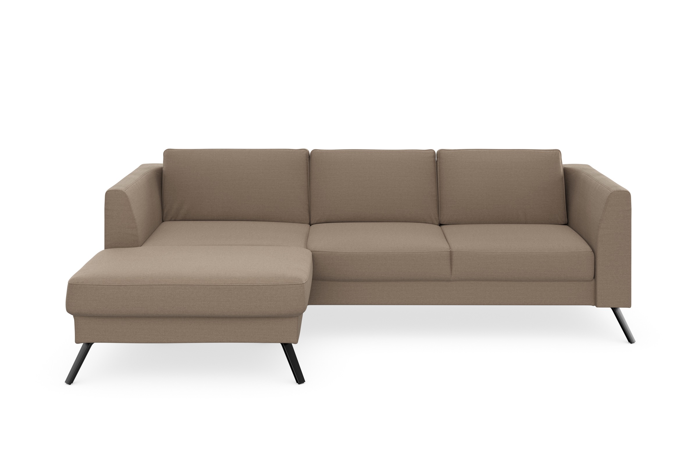 sit&more Ecksofa »Lindholm L-Form«, mit Sitztiefenverstellung und Federkern