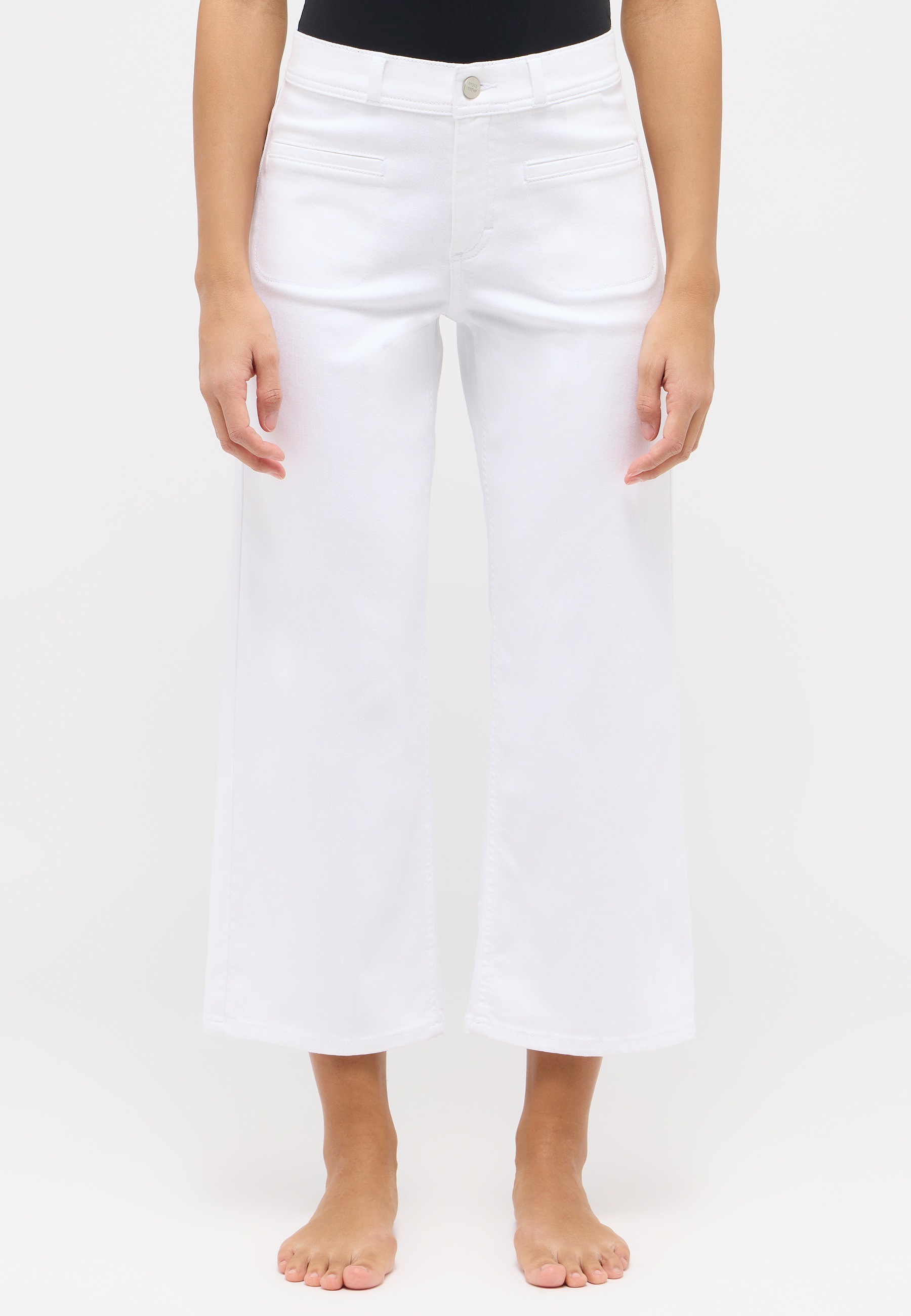 ANGELS Stretch-Jeans "LINN POCKET" in modisch verkürzter Länge mit weitem B günstig online kaufen