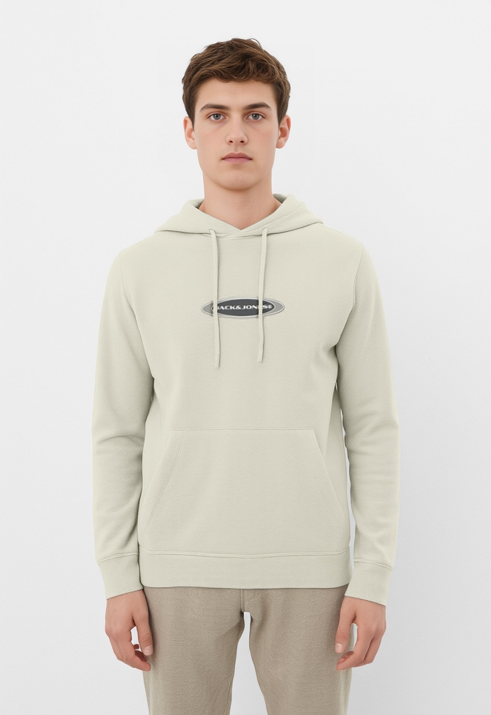 Jack & Jones Hoodie "JCOPACER LOGO PRINT SWEAT HOOD" günstig online kaufen