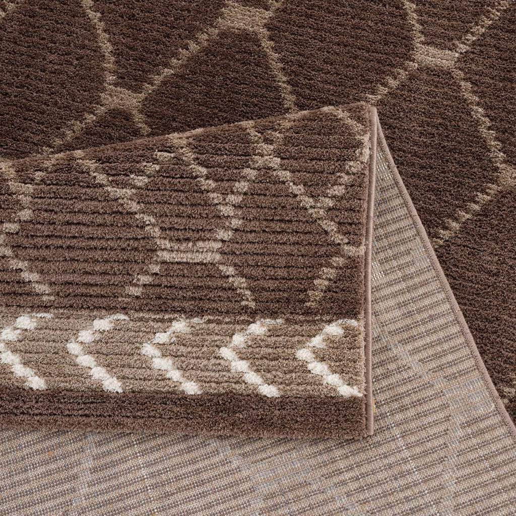 Carpet City Teppich »April 2312«, rechteckig, 10 mm Höhe, Läufer, weich durch Microfaser, Boho Ethno Look, Wohnzimmer