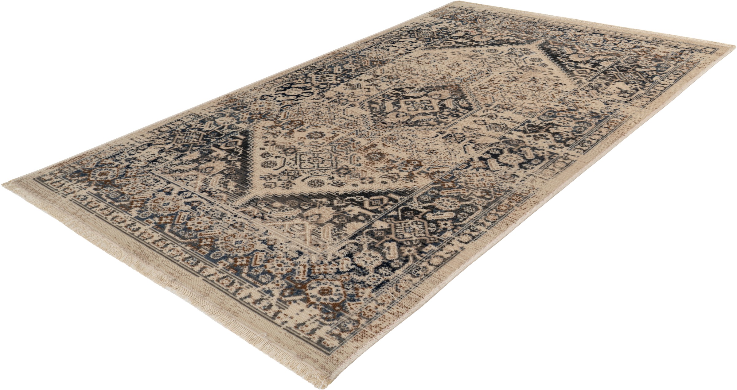 Thumbnail - Kayoom Teppich "Charu 400" rechteckig 3,5 mm Höhe