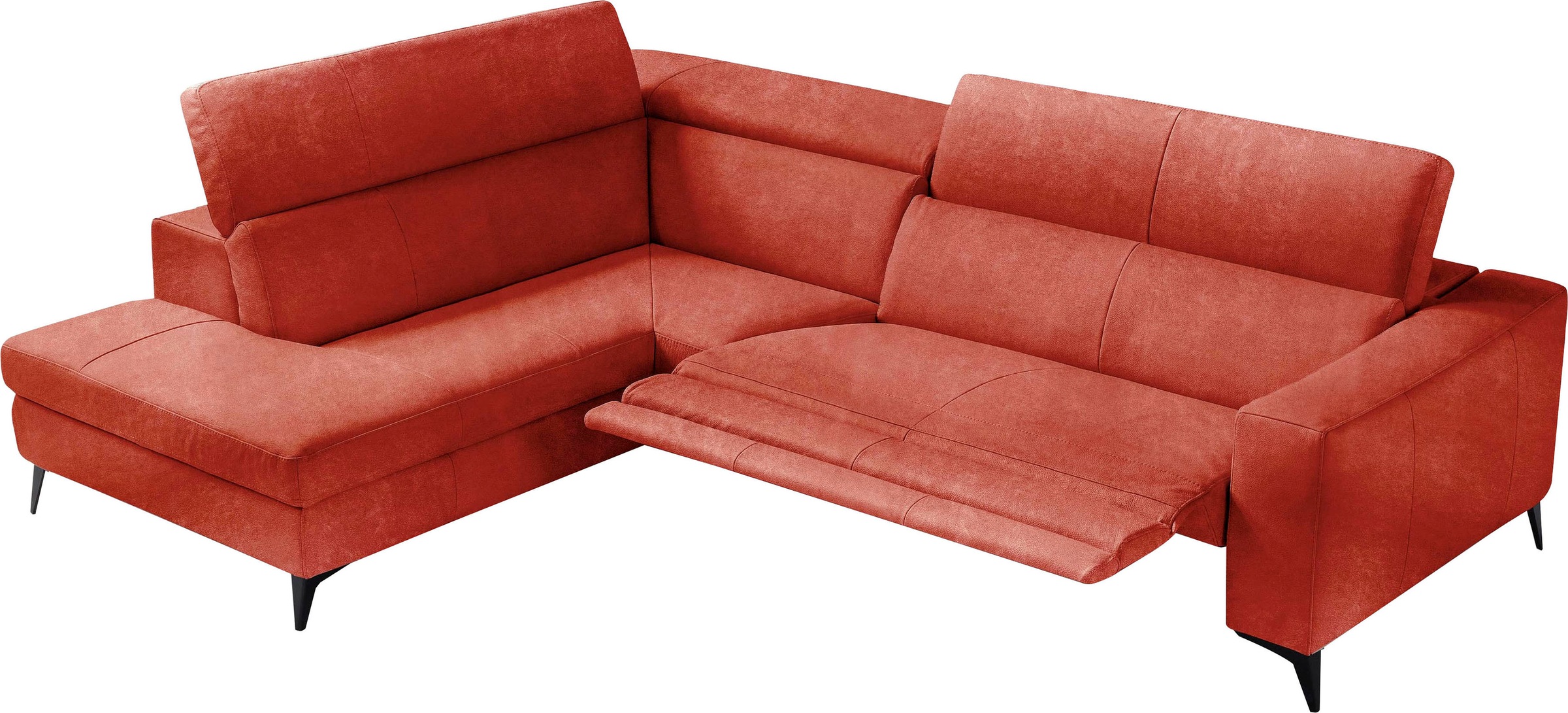 Egoitaliano Ecksofa "Edith, Designsofa mit hohem Sitzkomfort, L-Form" inkl. günstig online kaufen