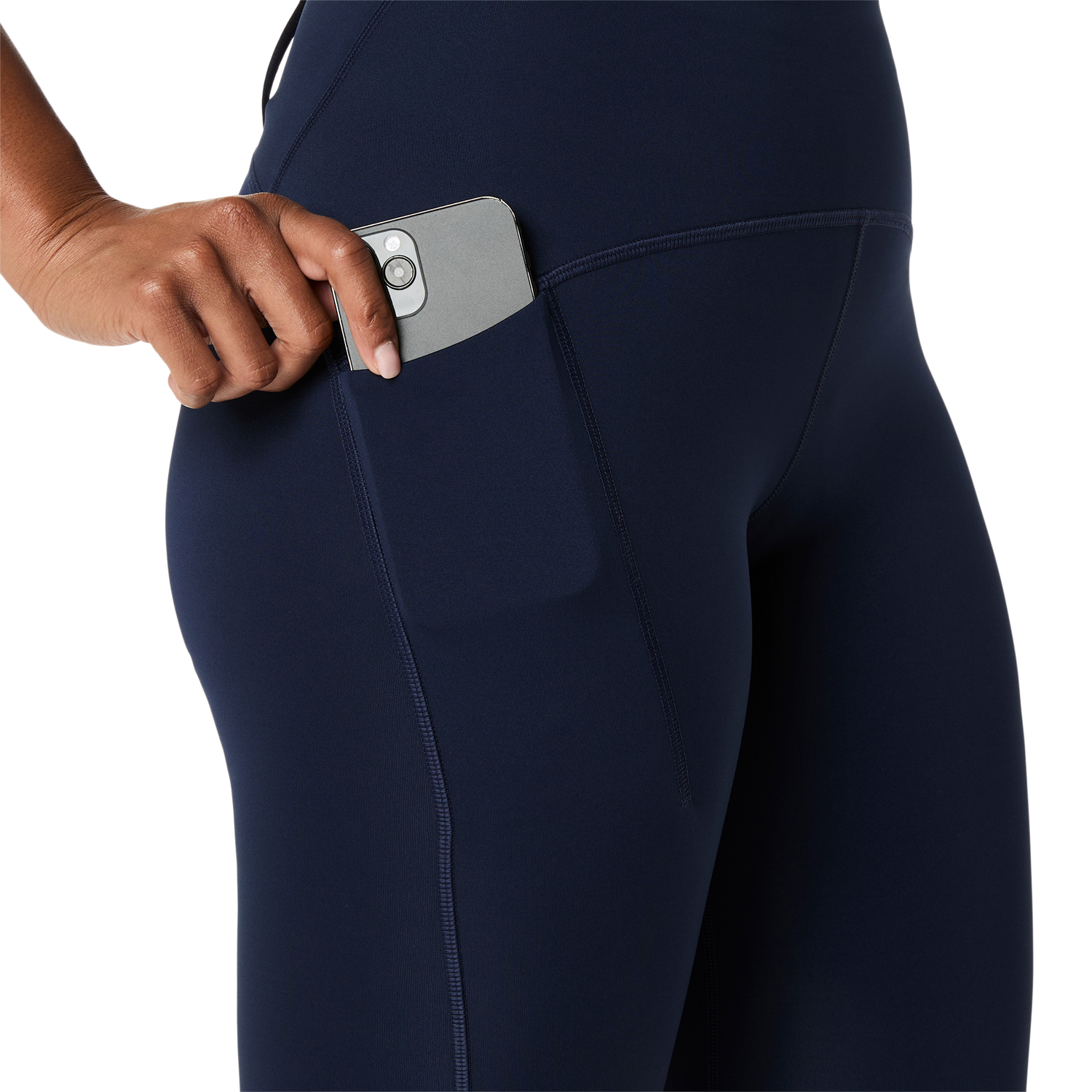 Thumbnail - Asics Lauftights "ROAD HIGH WAIST TIGHT" mit mehreren Taschen, elastisches Schlaufensystem, schnell trocknend
