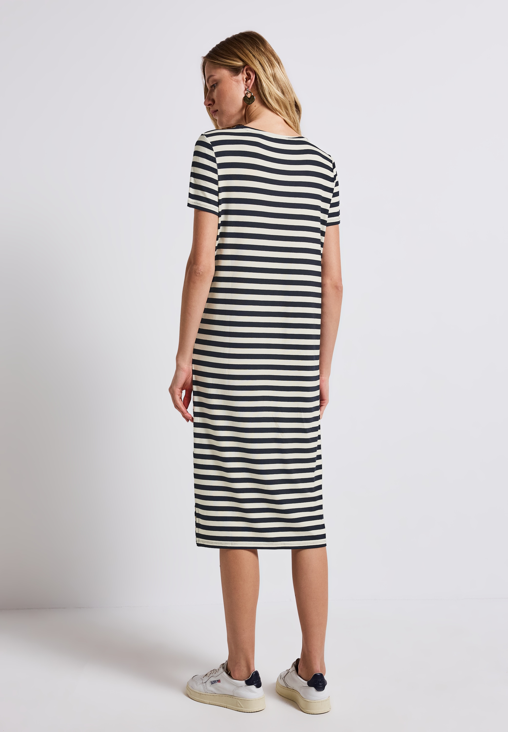 STREET ONE Shirtkleid, mit Rundhalsausschnitt