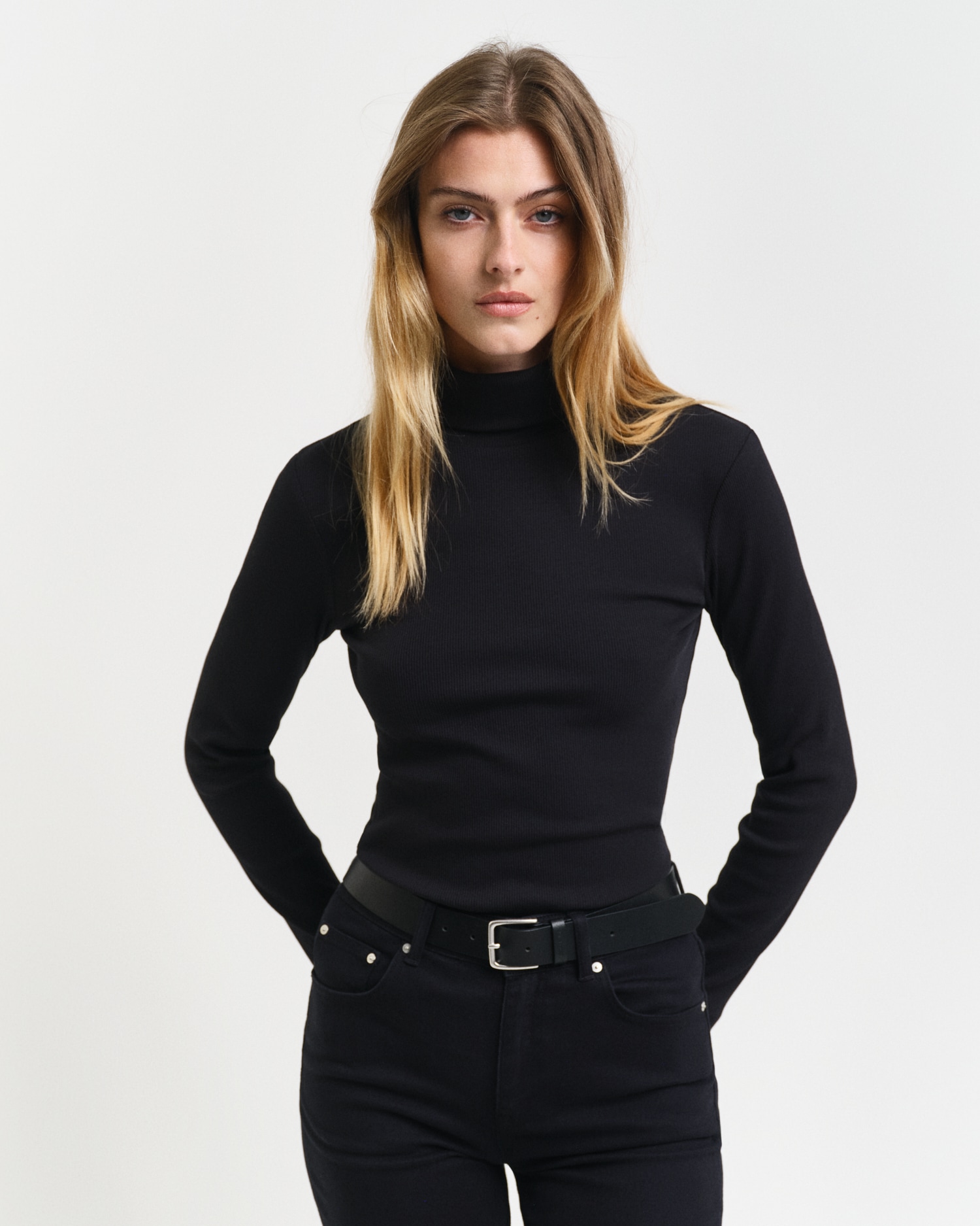 Gant Rollkragenpullover »SLIM RIB TURTLENECK«