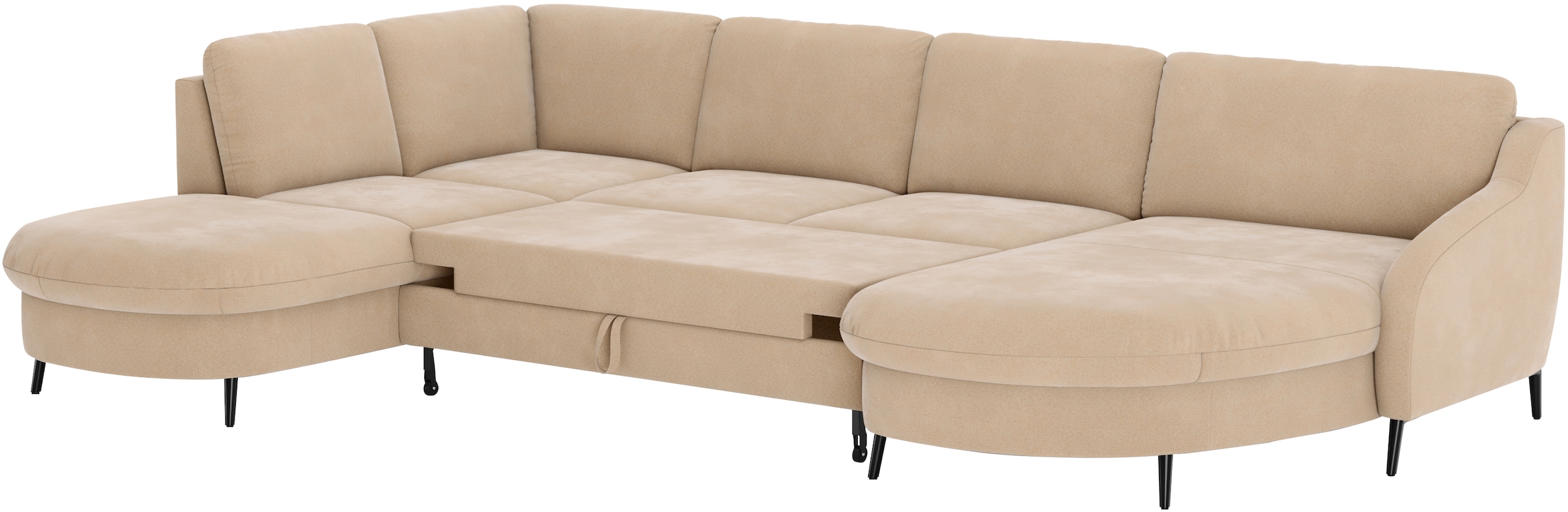 sit&more Wohnlandschaft »Soul U-Form«, wahlweise mit Bett und Bettkasten
