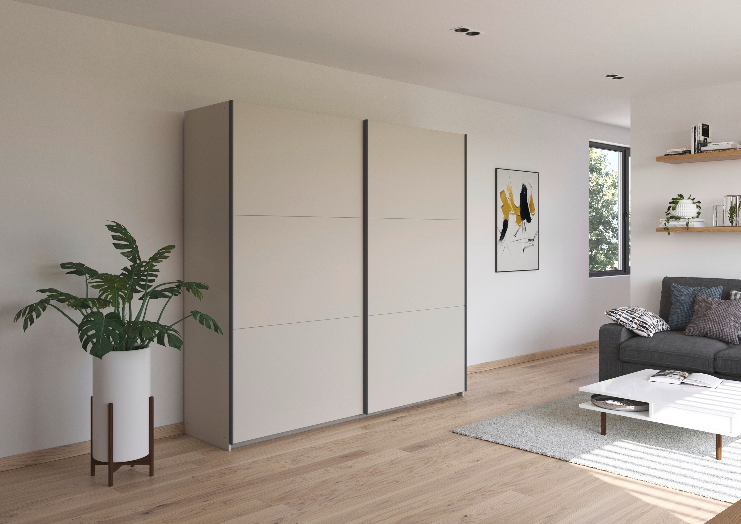 rauch Schwebetürenschrank "Kleiderschrank Drehtürenschrank Schrank Garderob günstig online kaufen