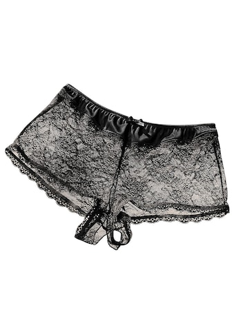 Petite fleur gold Panty-Ouvert im lockeren Knicker-Schni...