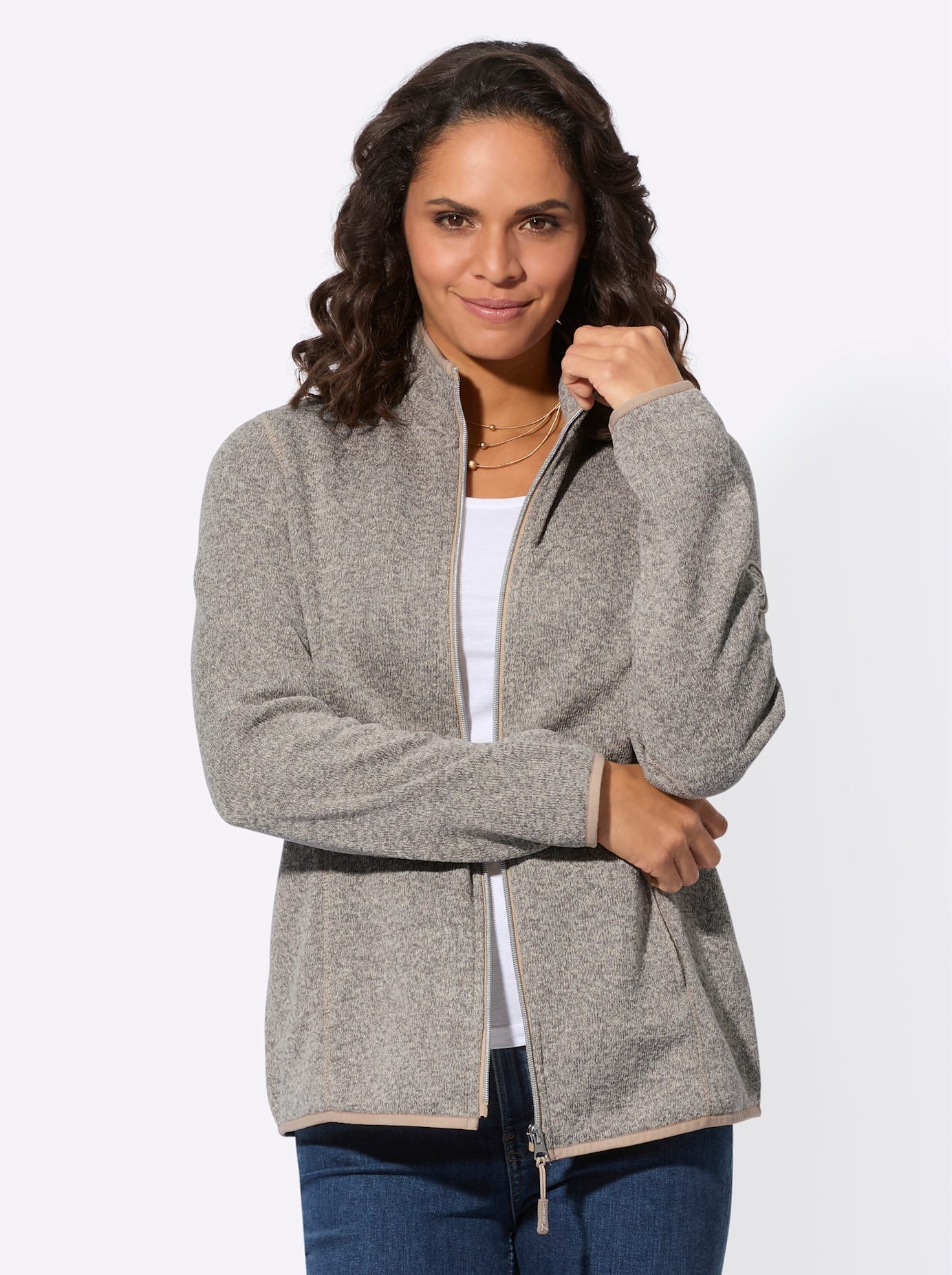 Casual Looks Fleecejacke günstig online kaufen
