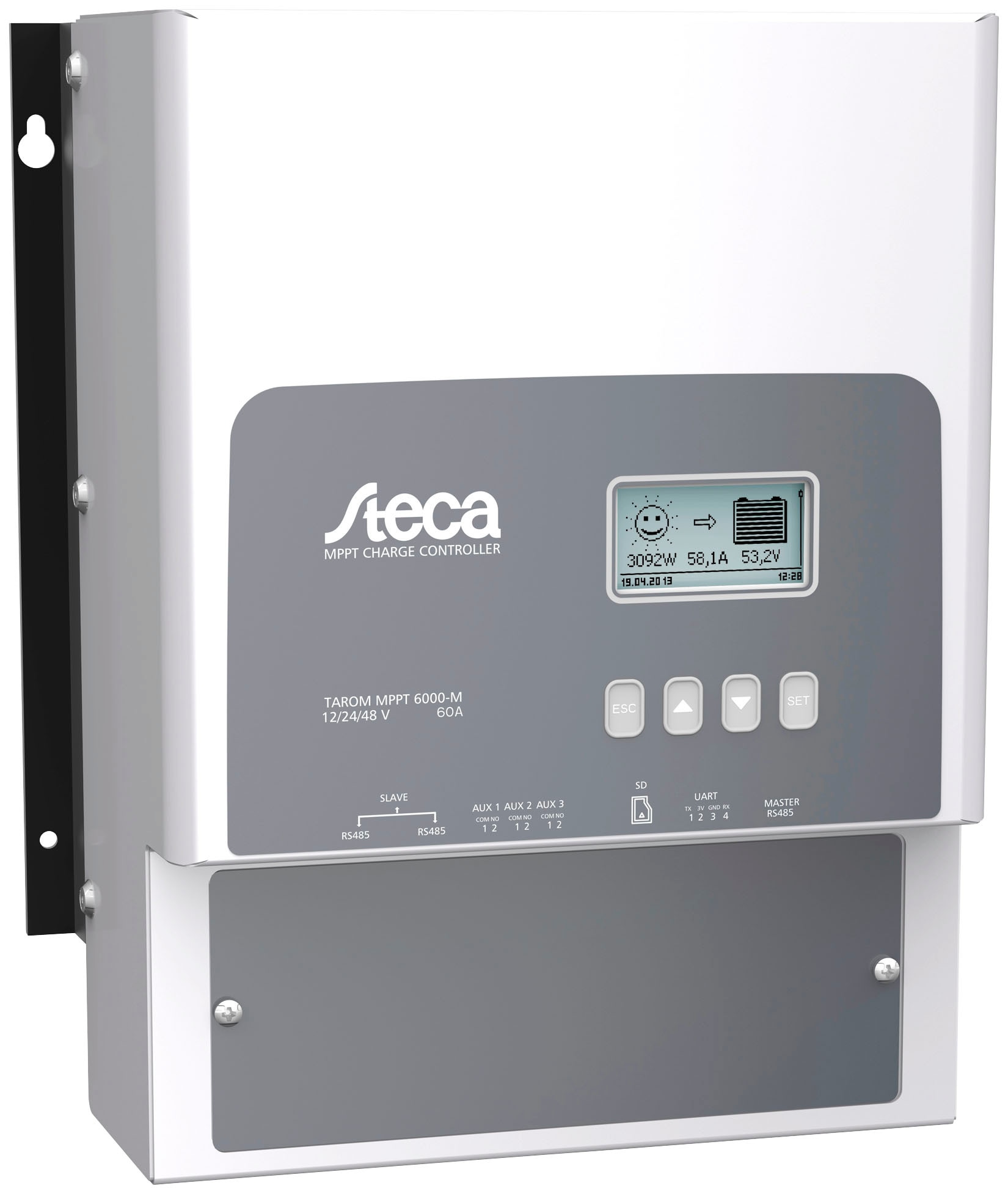 Phaesun Solarladeregler "Steca Tarom MPPT 6000-S" Leistung maximal in Watt: 900 / 1800 / 3600