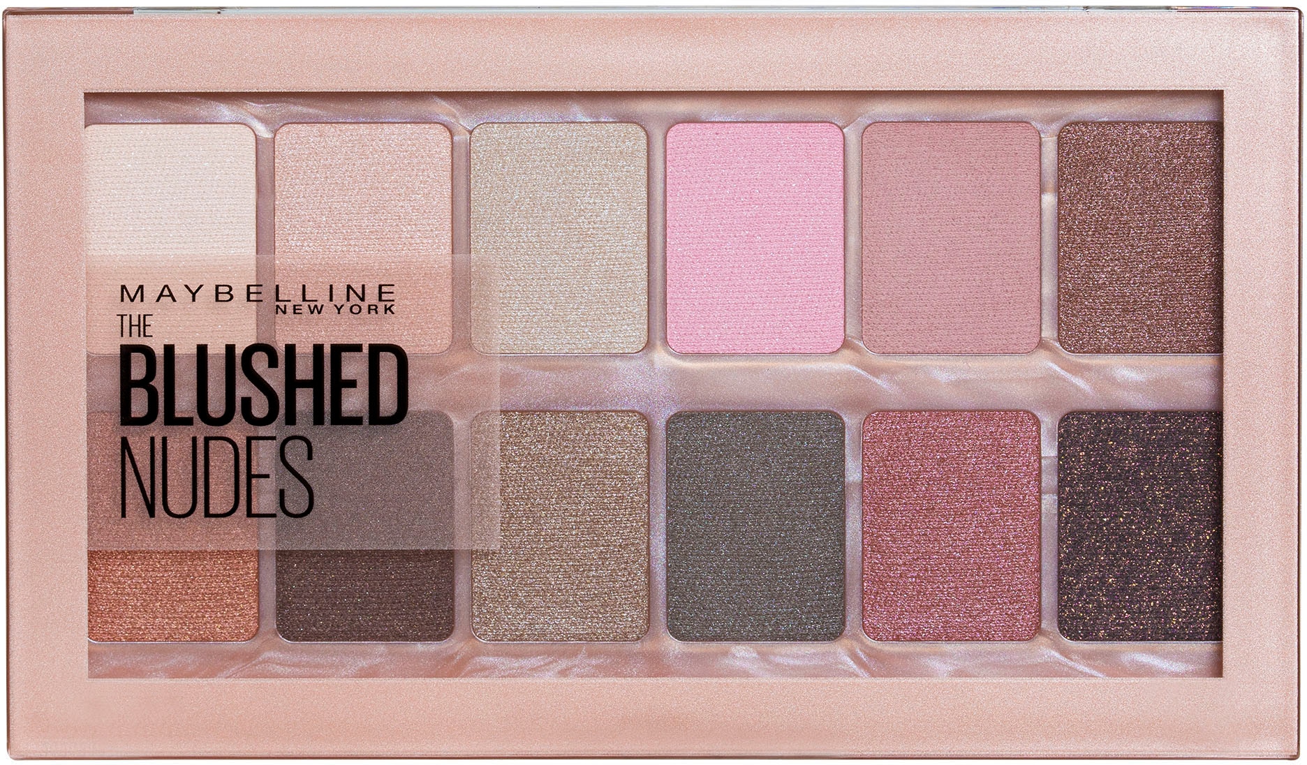 Lidschatten-Palette »The Blushed Nudes«, mit verschiedenen Nuancen