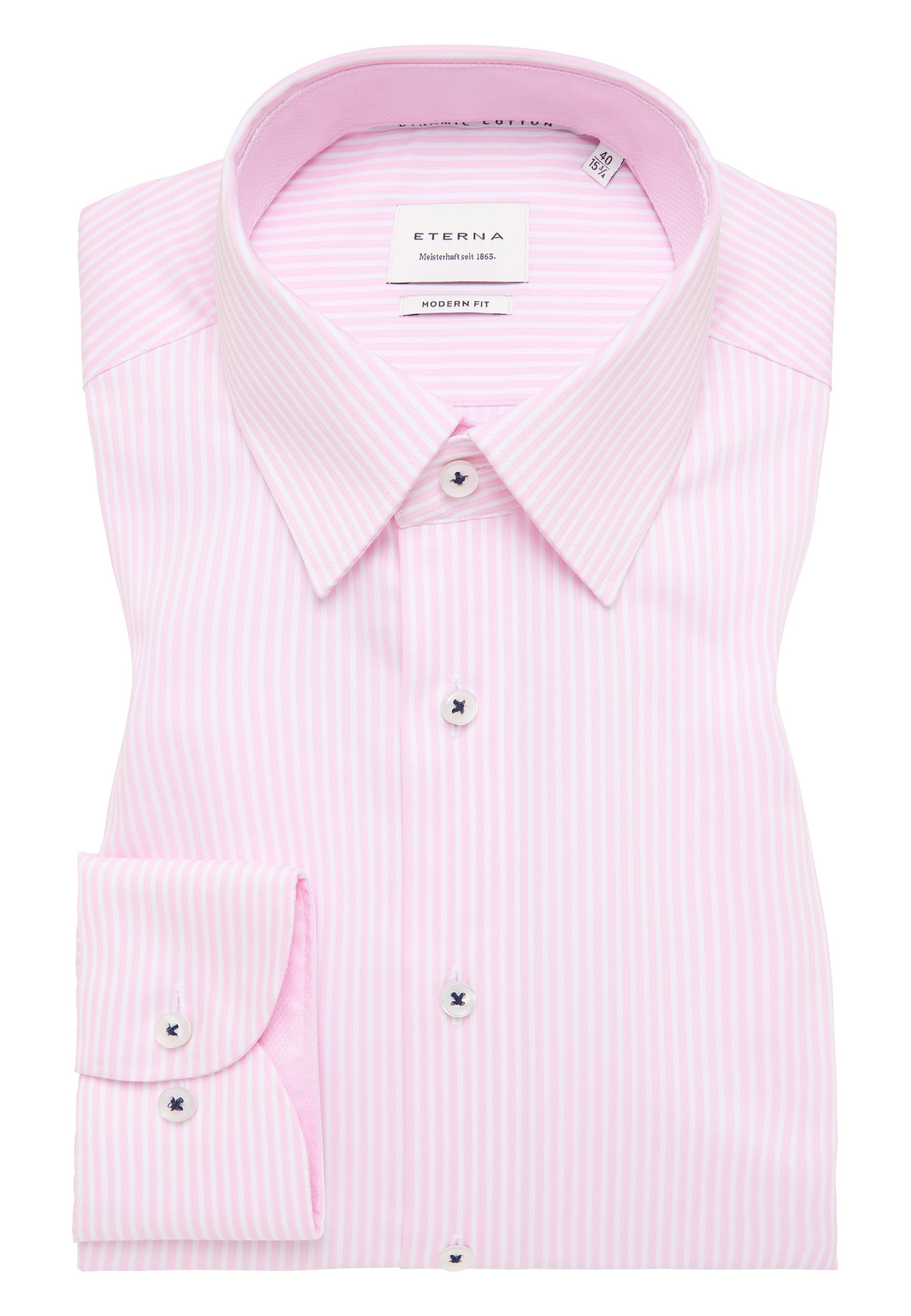 Eterna Langarmhemd »MODERN FIT«, NON IRON (bügelfrei)