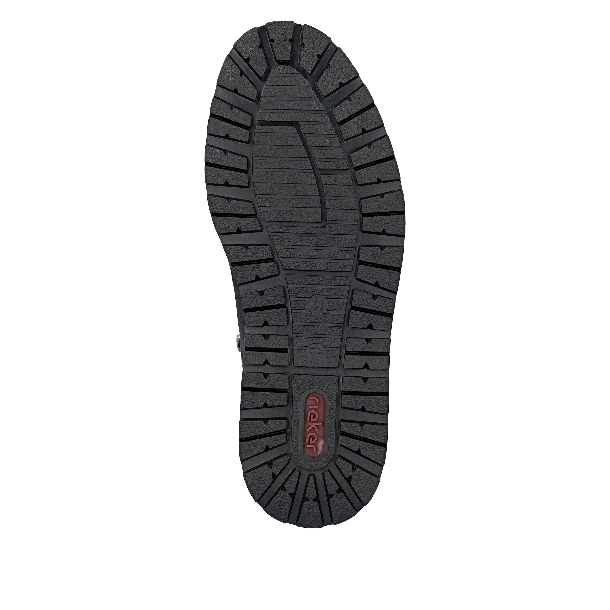 Rieker Schnürschuh, Business Schnürer, Halbschuh, Casual Sneaker mit Innenreißverschluss