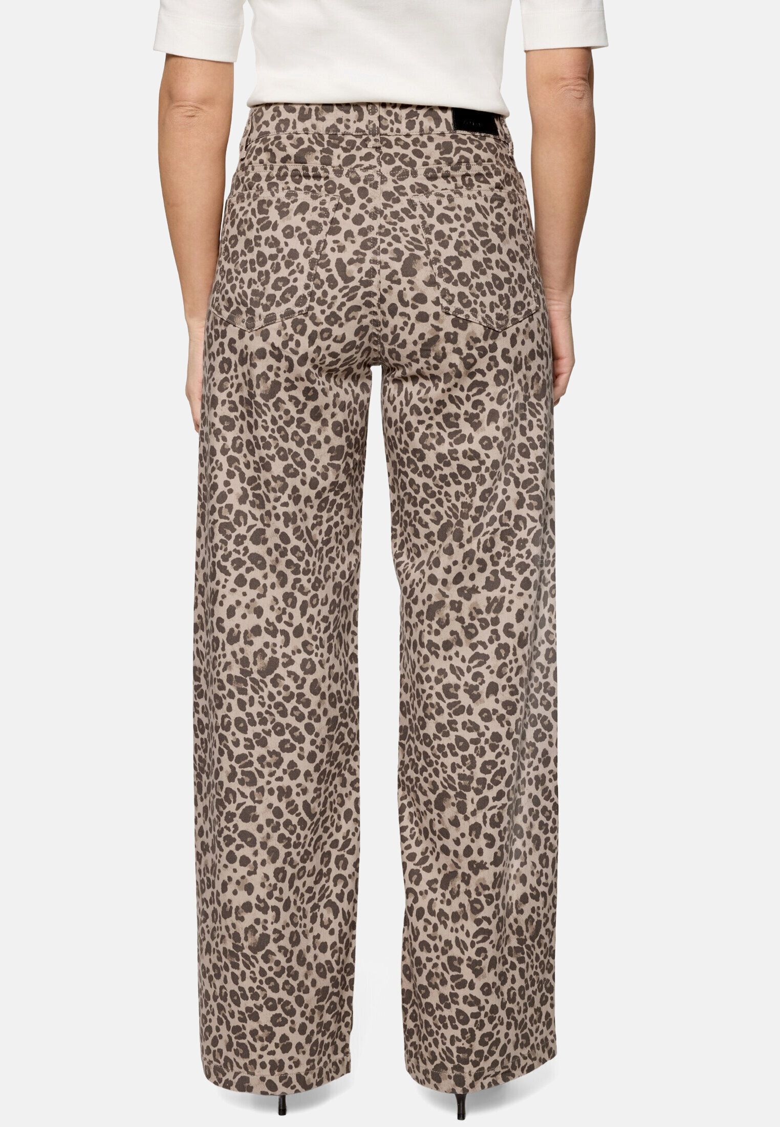 Zero Mom-Jeans »Damen mit weitem Bein«