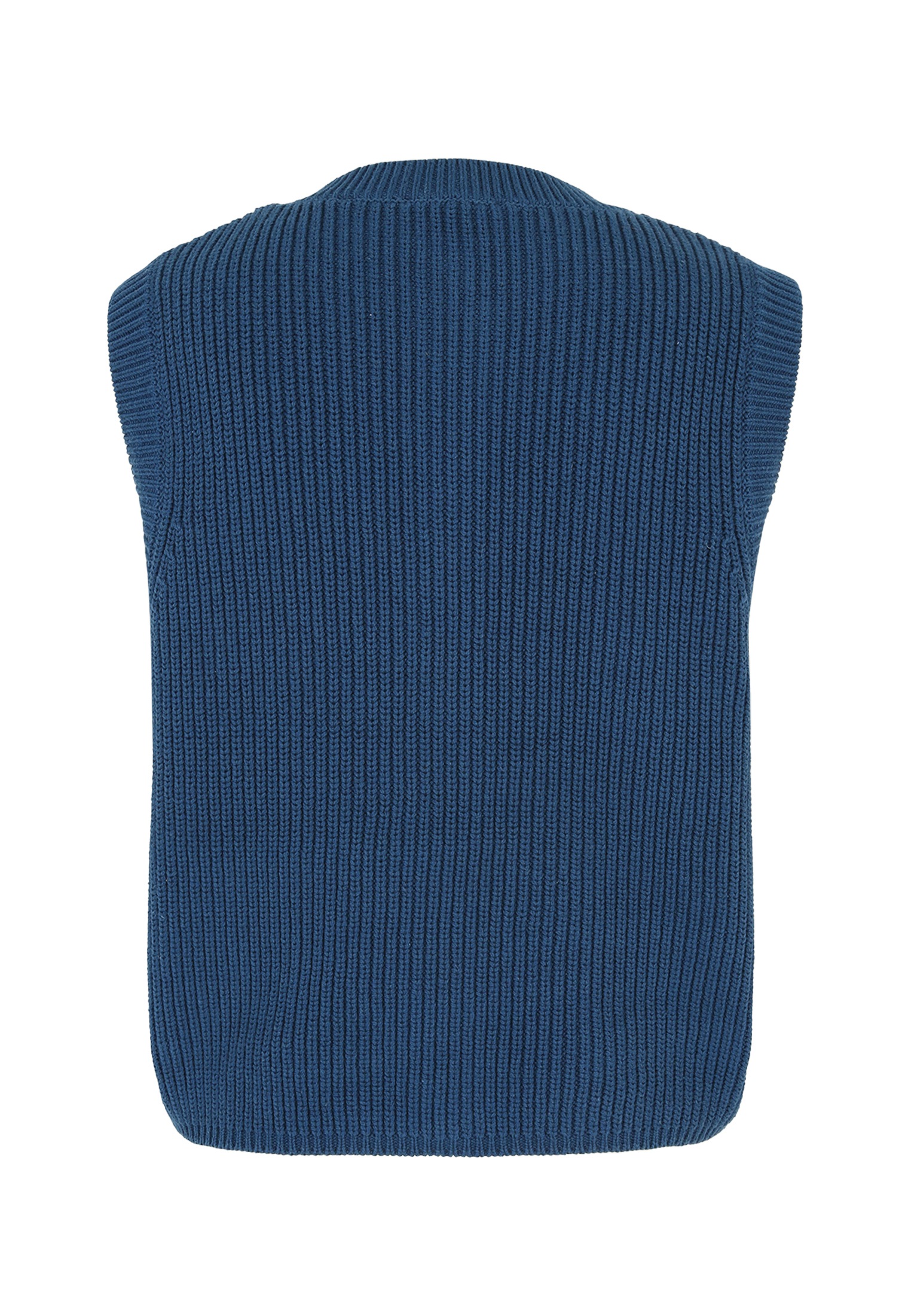 Zero Strickpullover »zero Strickweste mit Knopfleiste«, (1 tlg.), Knopfleiste