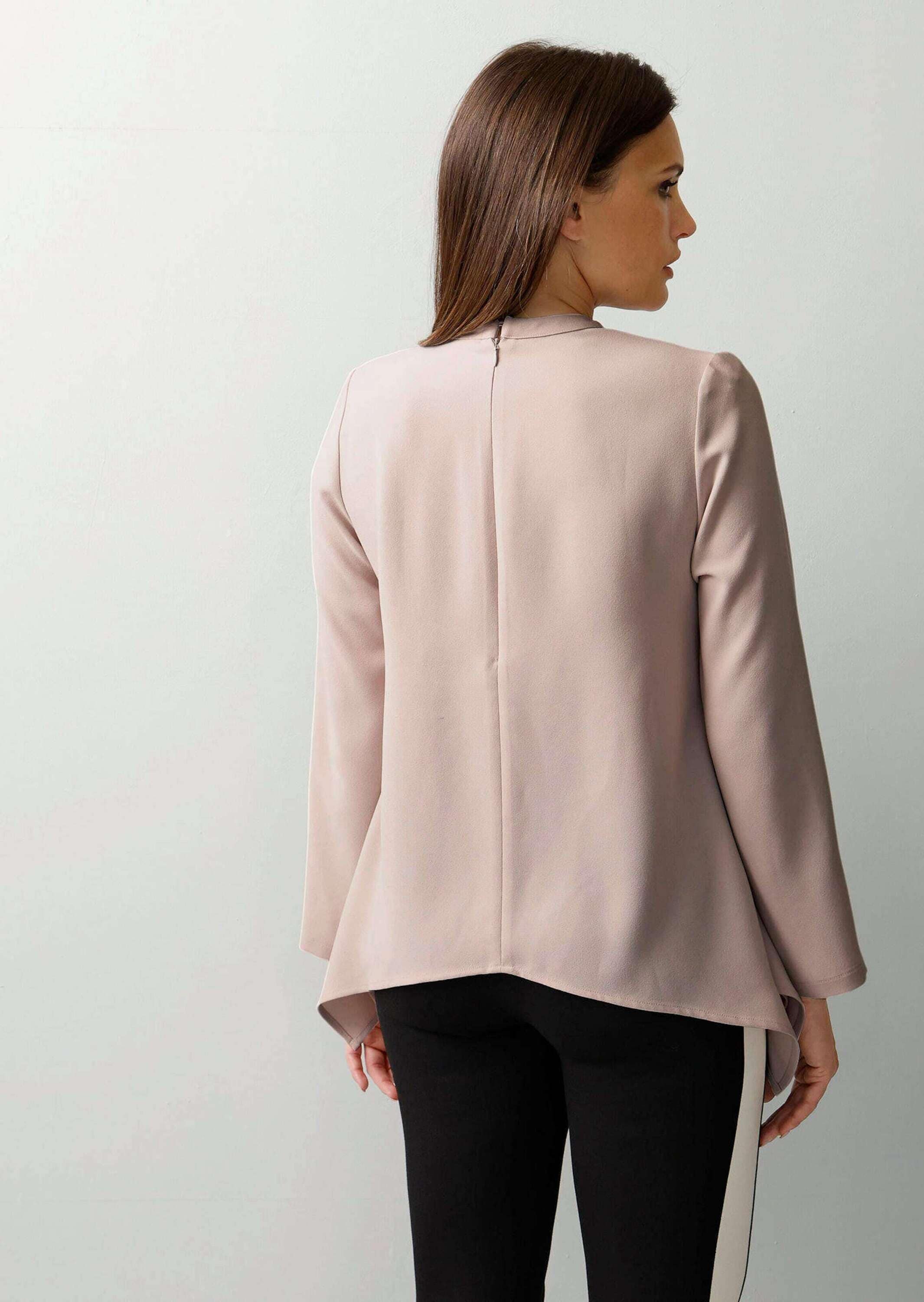 Alba Moda Langarmbluse »Oversizedbluse Oversizedbluse mit Cutout«