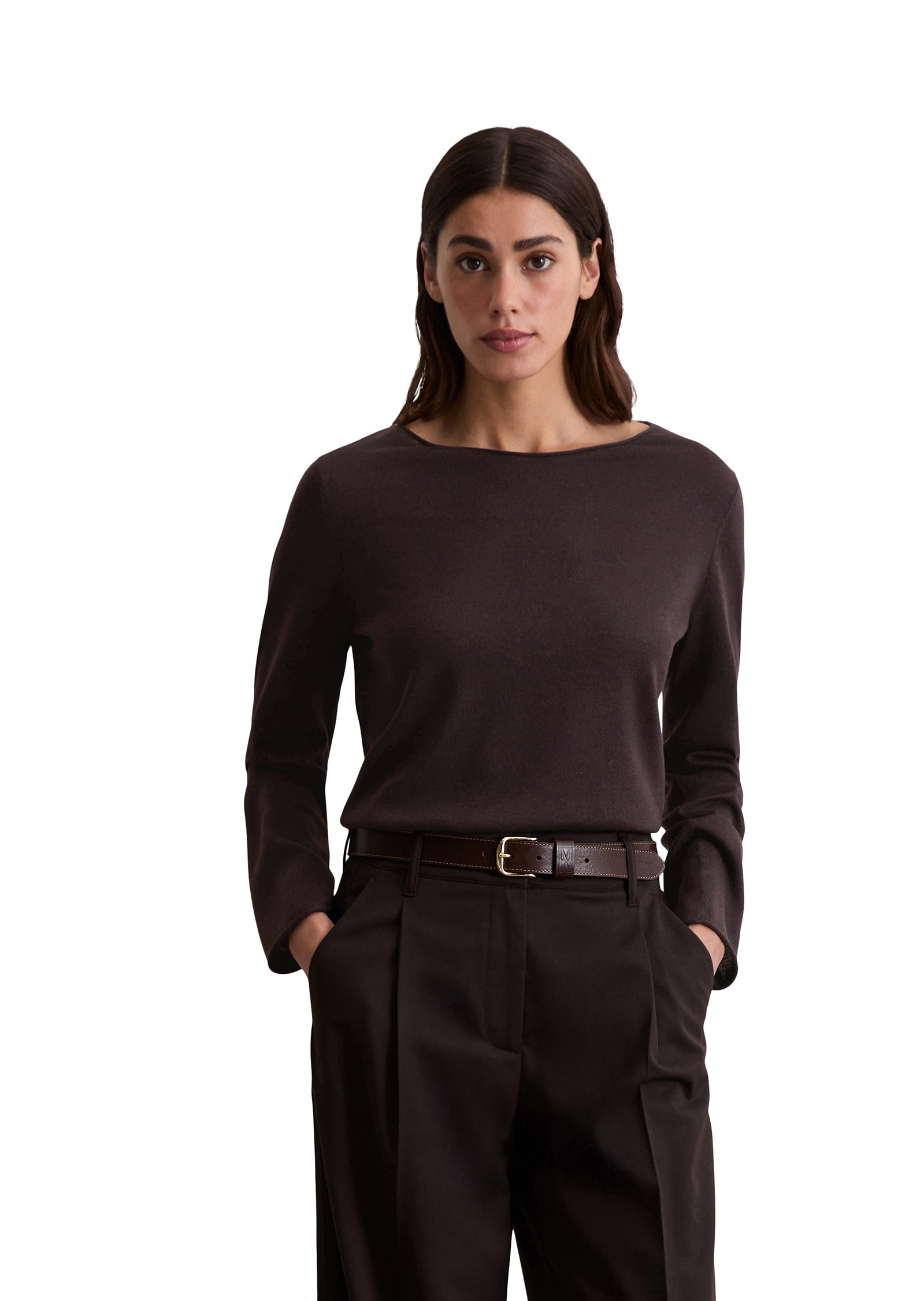 Marc OPolo Strickpullover "aus weicher Merinowolle" günstig online kaufen