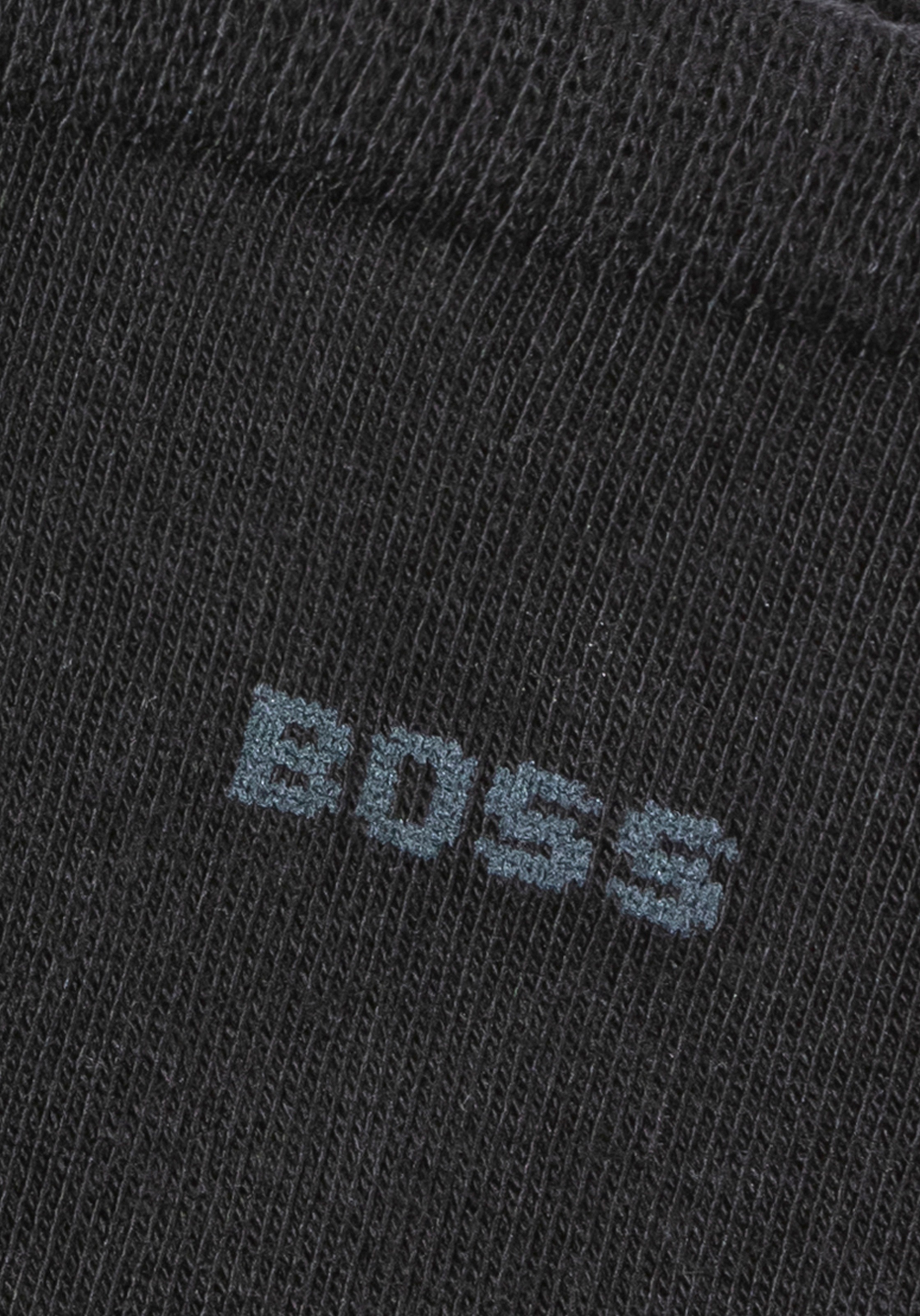 BOSS Businesssocken »2P RS Uni Logo CC W«, (Packung, 2 Paar, 2er Pack), mit BOSS Schriftzug