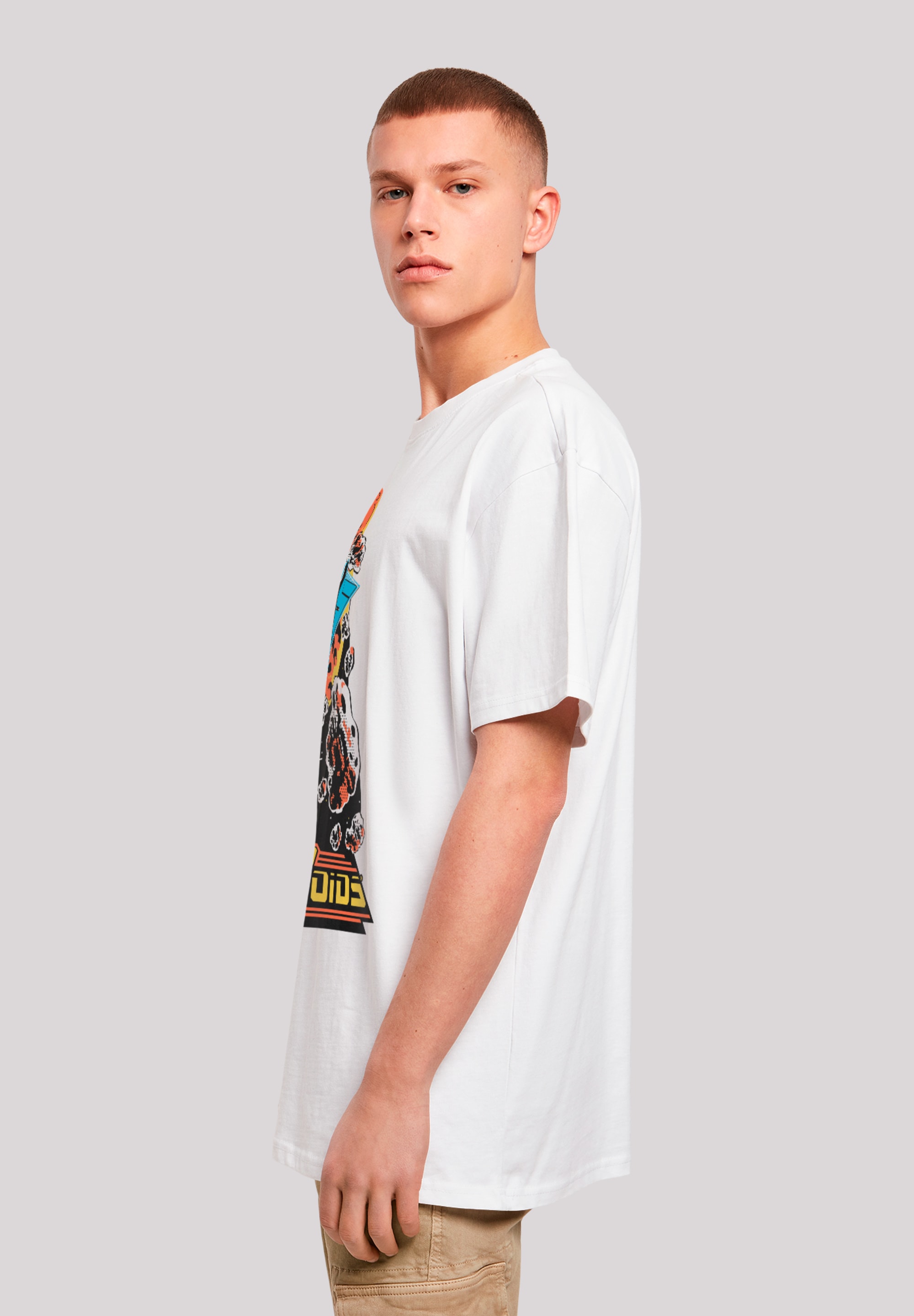 F4NT4STIC T-Shirt »Asteroids Vintage Atari Retro Gaming«, Premium Qualität