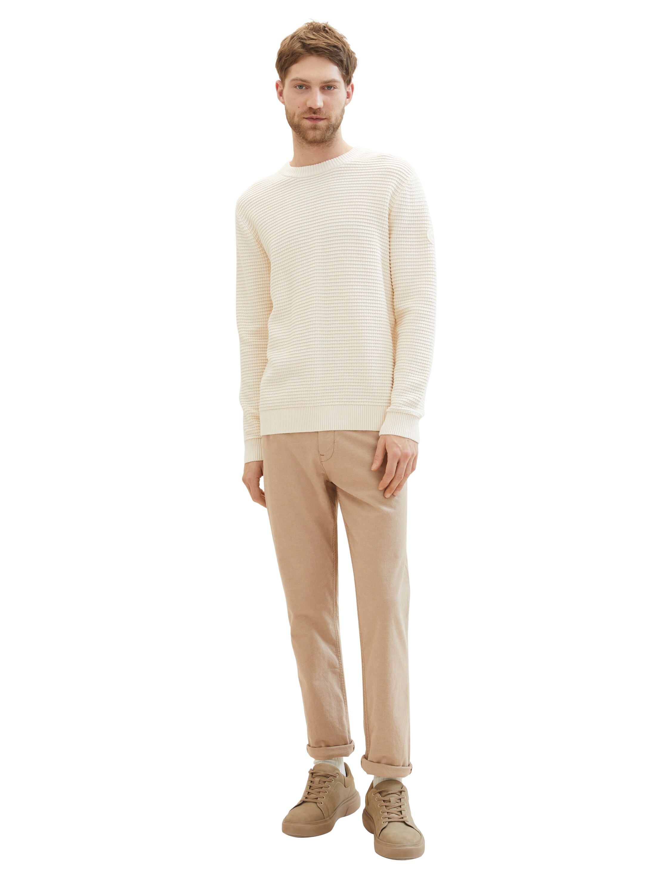 TOM TAILOR Chinohose, mit lässigem Look