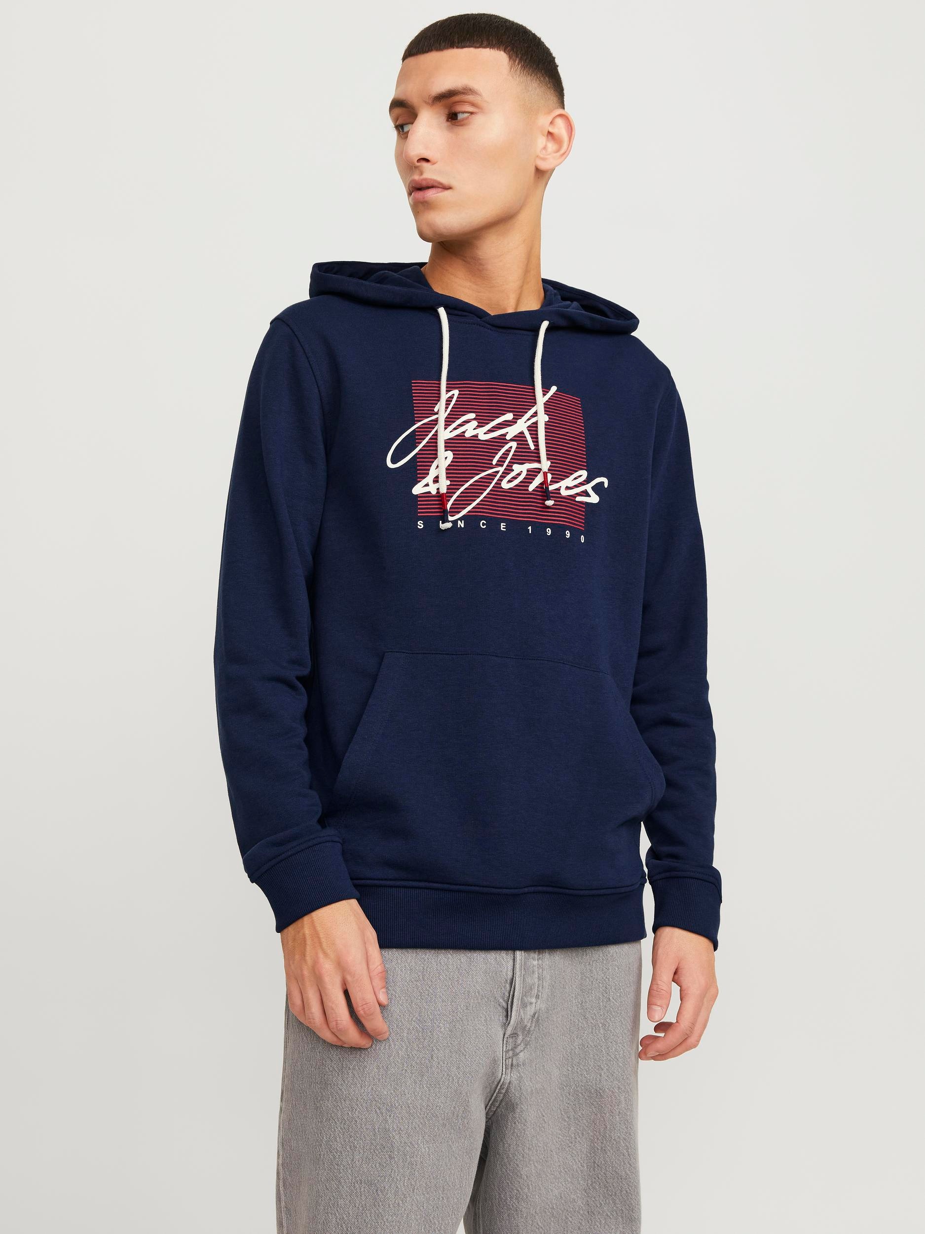 Jack & Jones Hoodie "JJZURI SWEAT HOOD LN"