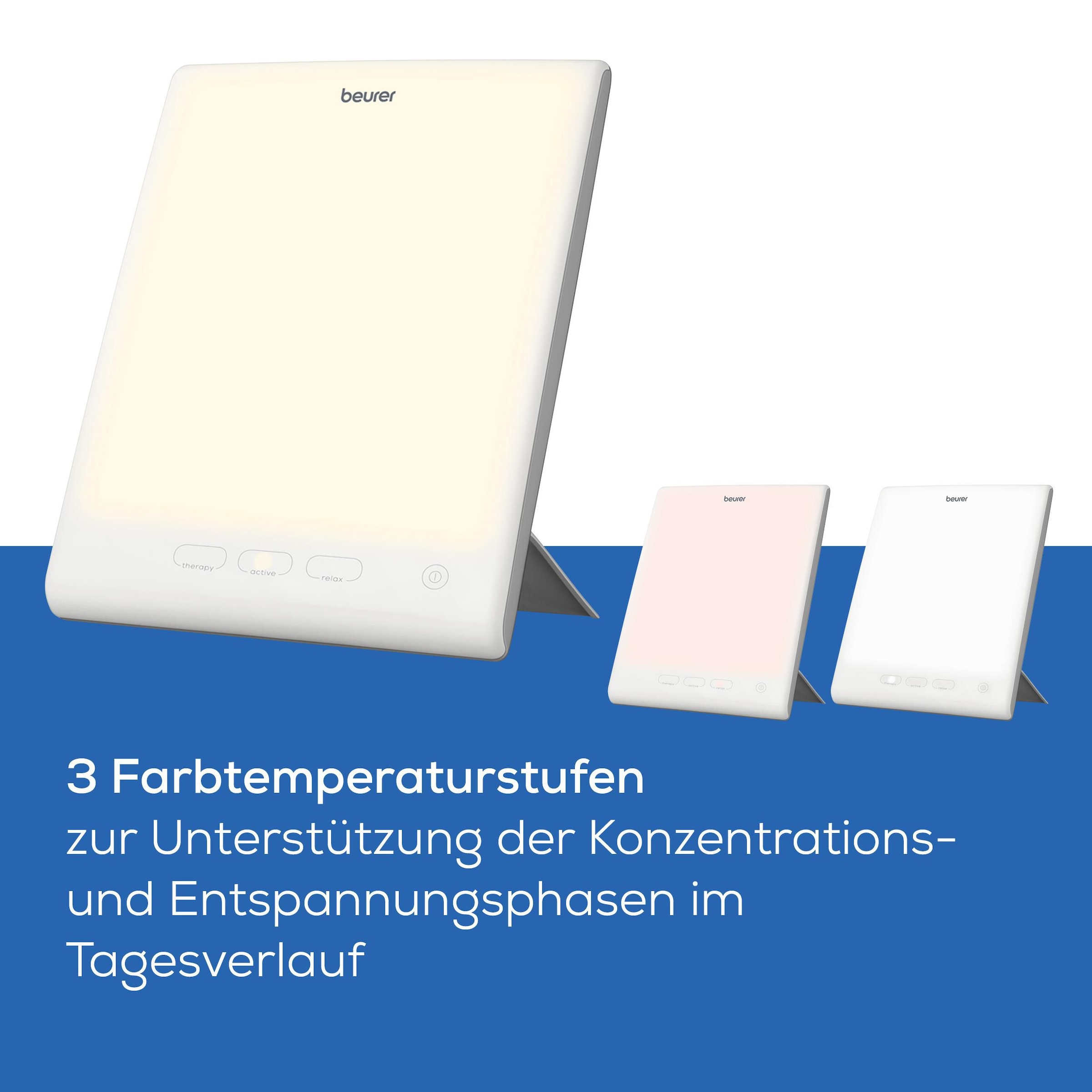 BEURER Tageslichtlampe »Beurer TL 45 Perfect Day mit 3 Farbtemperaturen«, Für einen geregelten Tag-Nacht-Rhythmus