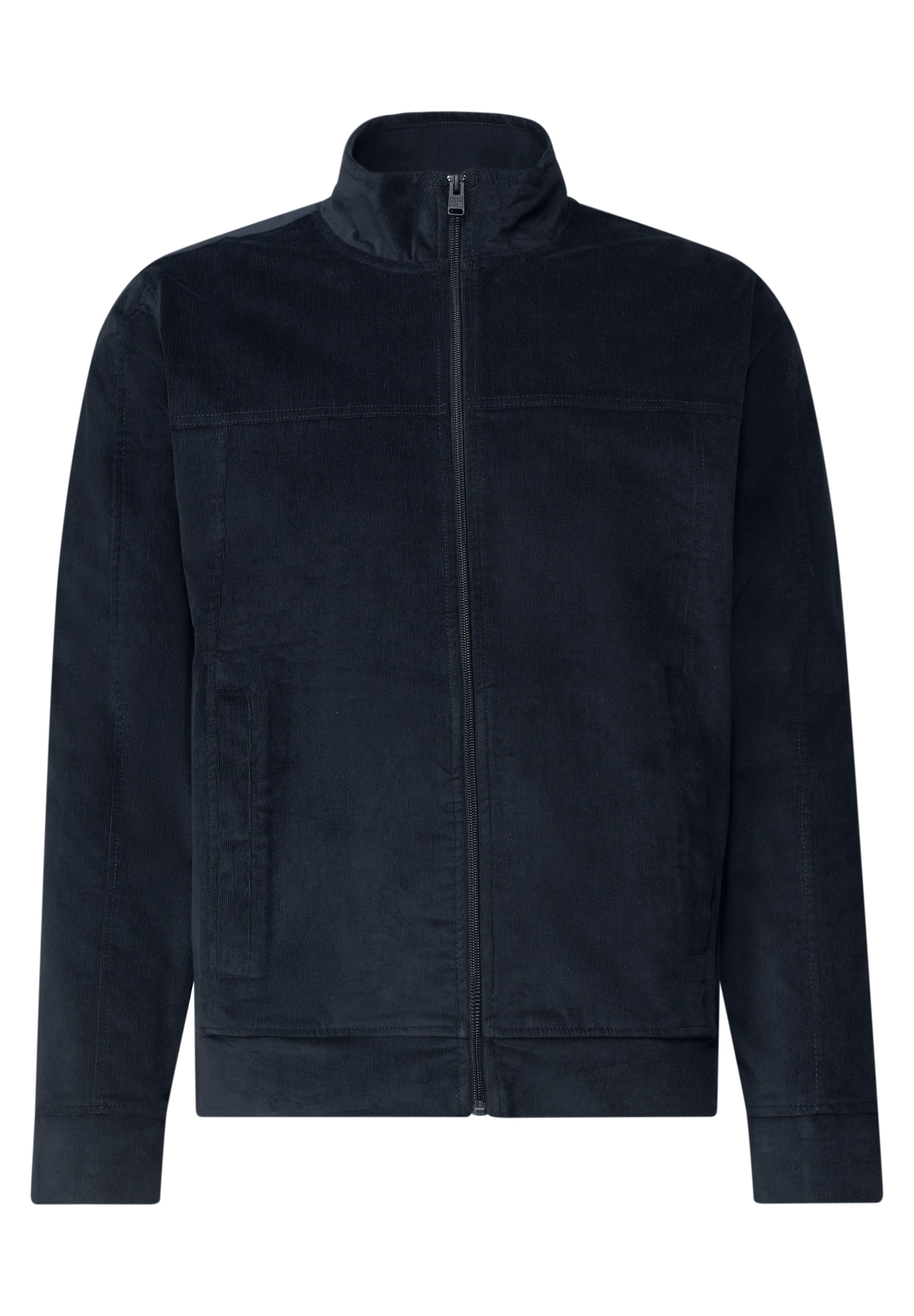 STREET ONE MEN Cordjacke ohne Kapuze in Unifarbe