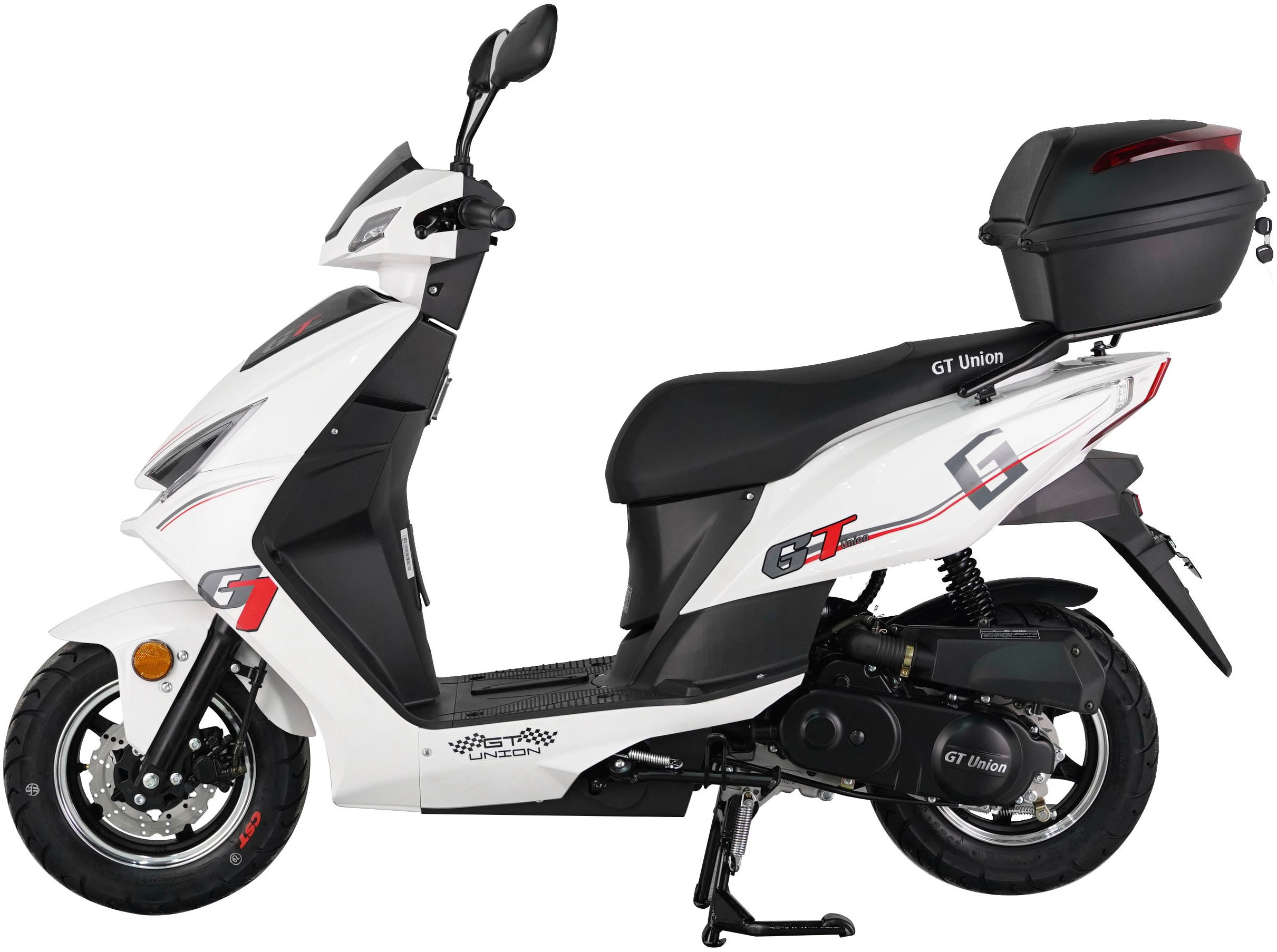 Thumbnail - GT UNION Motorroller "Sonic X 25" 49,6 cm³ 25 km/h Euro 5 2,7 Luftgekühlter Motor