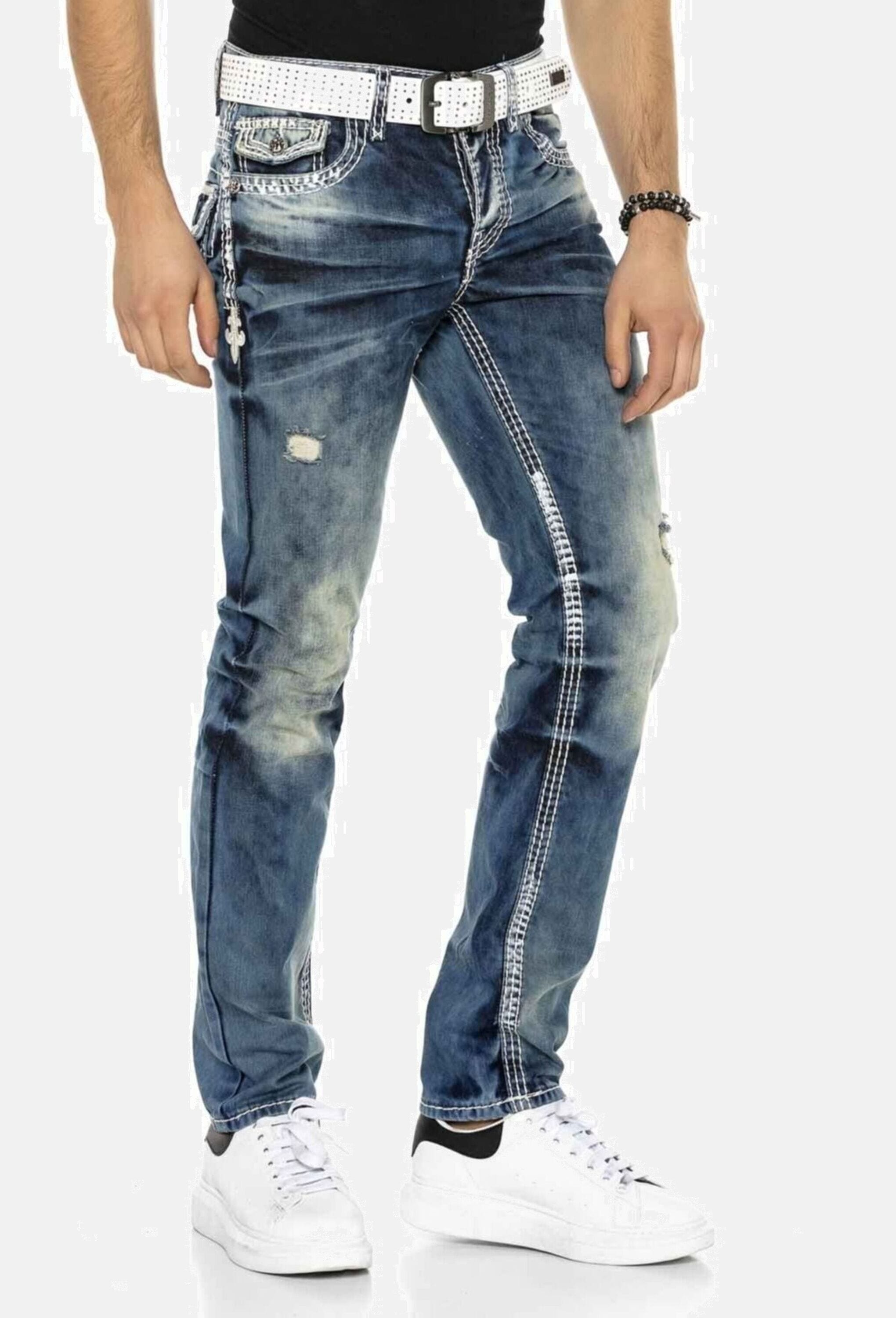 Cipo & Baxx 5-Pocket-Jeans »Cipo & Baxx Jeans« in Straight-Fit, CD-149