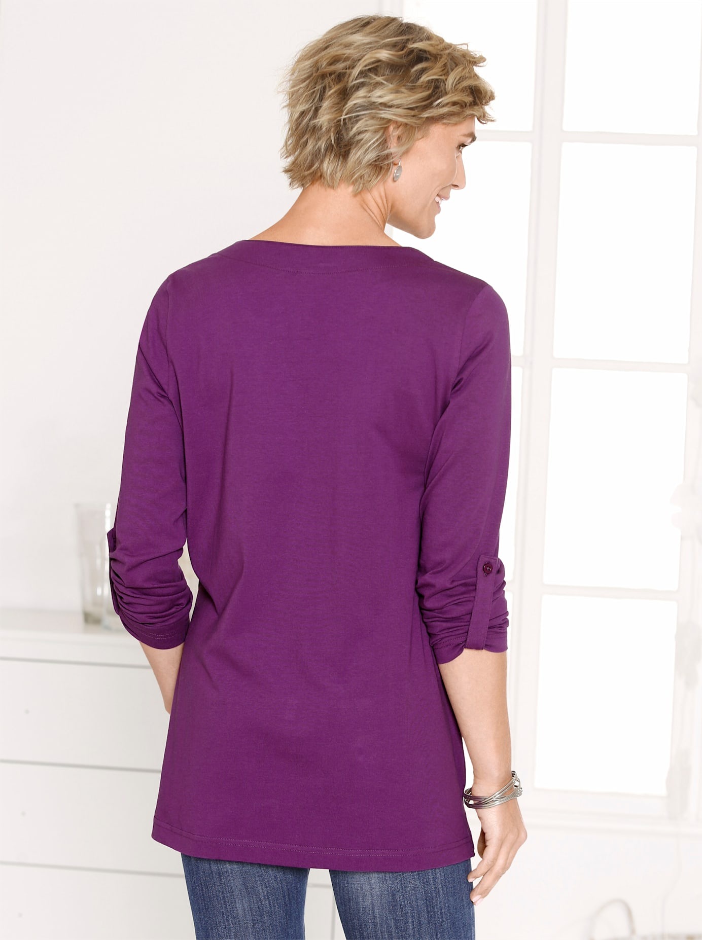 Classic Basics Longshirt "Longshirt" 1 Stk. tlg. günstig online kaufen