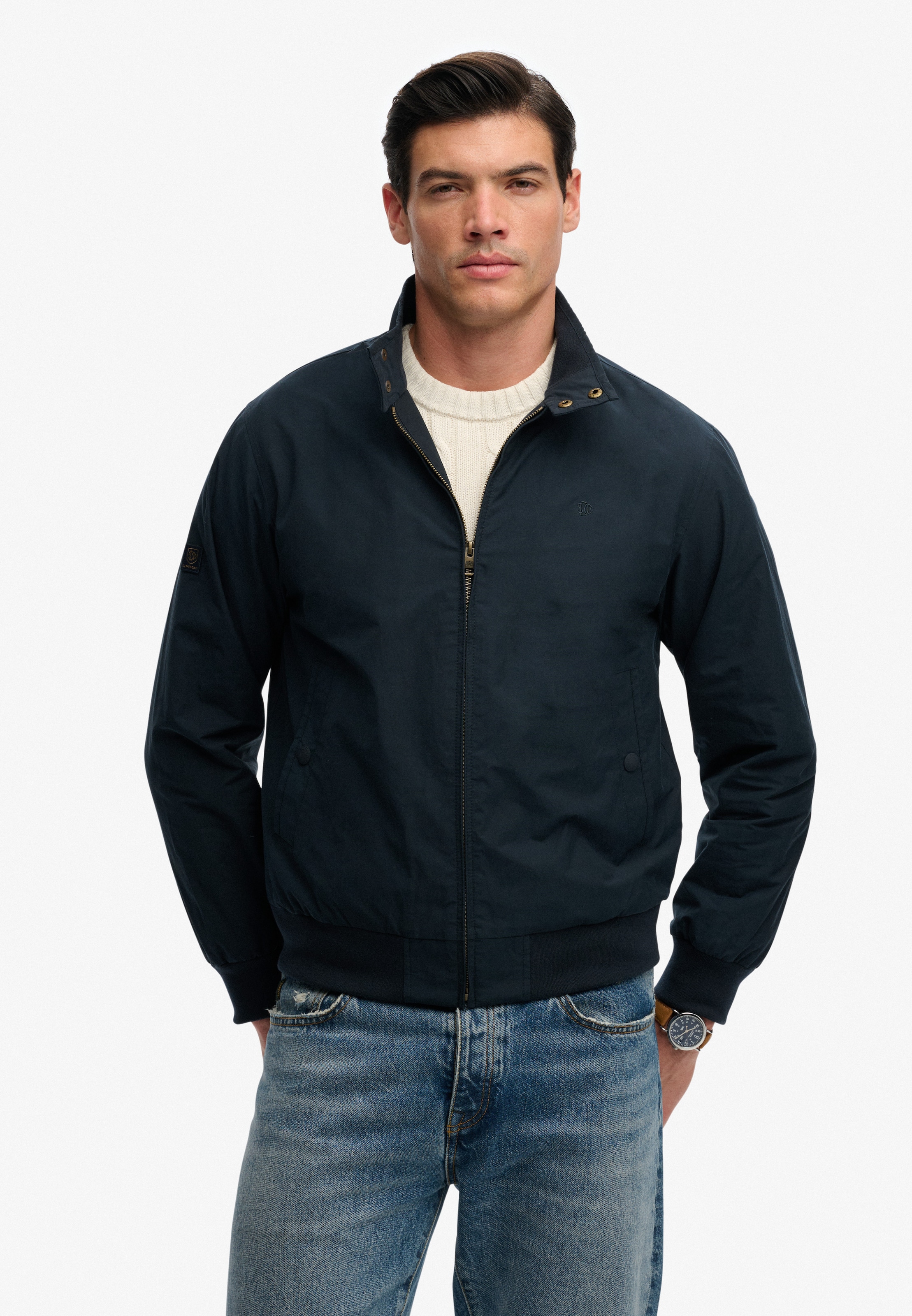 Superdry Parka "CLASSIC HARRINGTON JACKET" ohne Kapuze günstig online kaufen