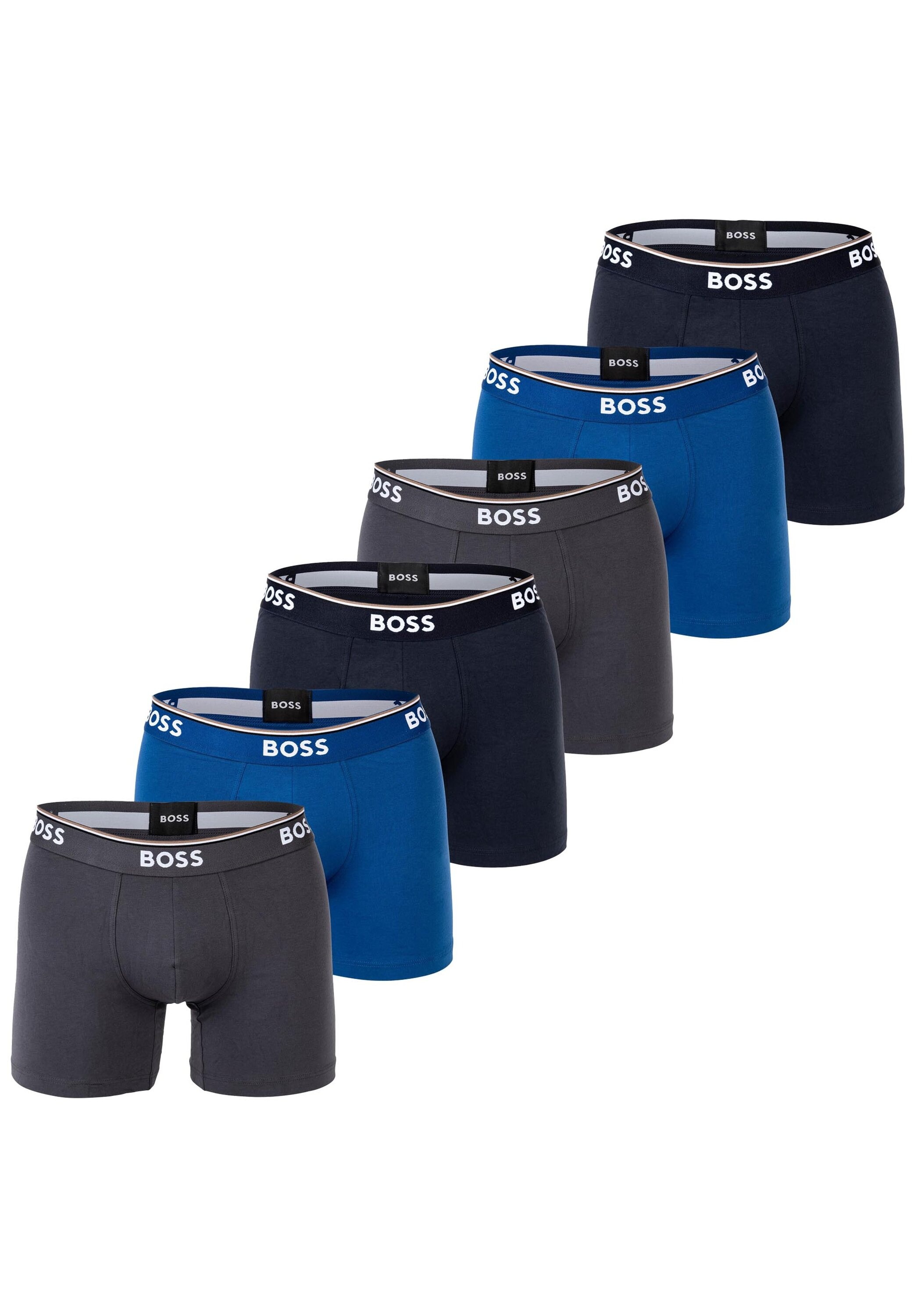 BOSS Boxershorts "Boxershort BoxerBr 3P Power 6er Pack"