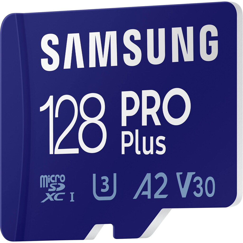 Samsung Speicherkarte »Samsung PRO Plus microSD-Karte, Full HD & 4K UHD«, (UHS Class 10 160 MB/s Lesegeschwindigkeit)