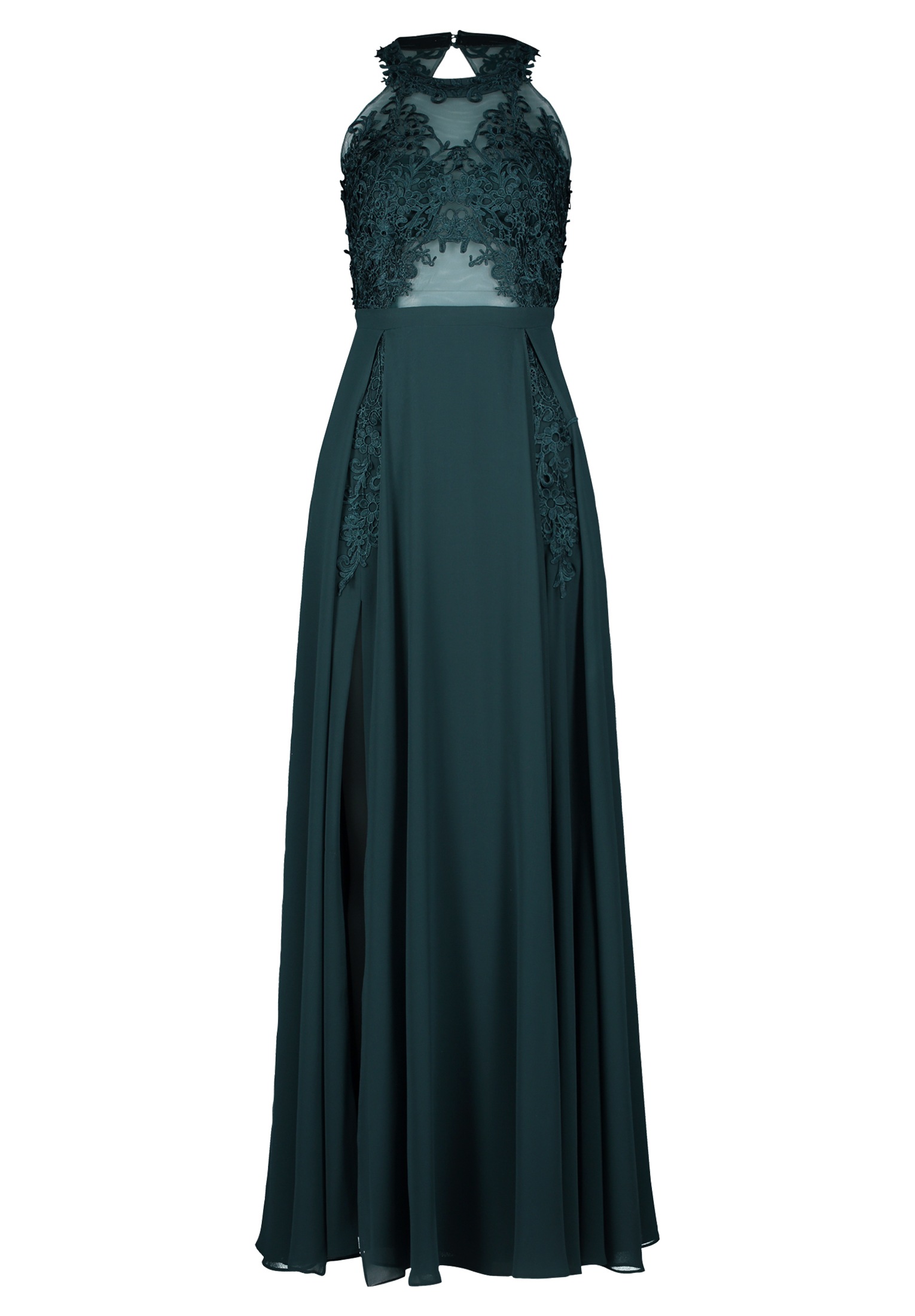 Vera Mont Abendkleid "Damen Abendkleid mit Placement" Ohne Tasche Spitze günstig online kaufen