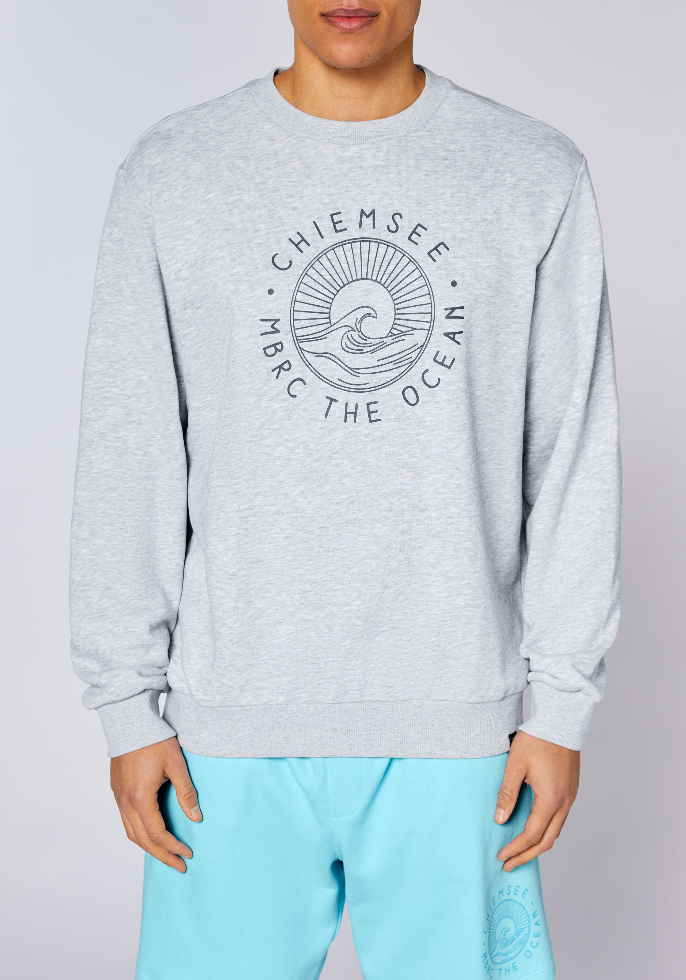 Sweatshirt CHIEMSEE, Herren, Gr. S (44/46), high, rise, 95% Baumwolle, 5% Viskose, Rundhals, Sweatshirts Sweatshirt 3