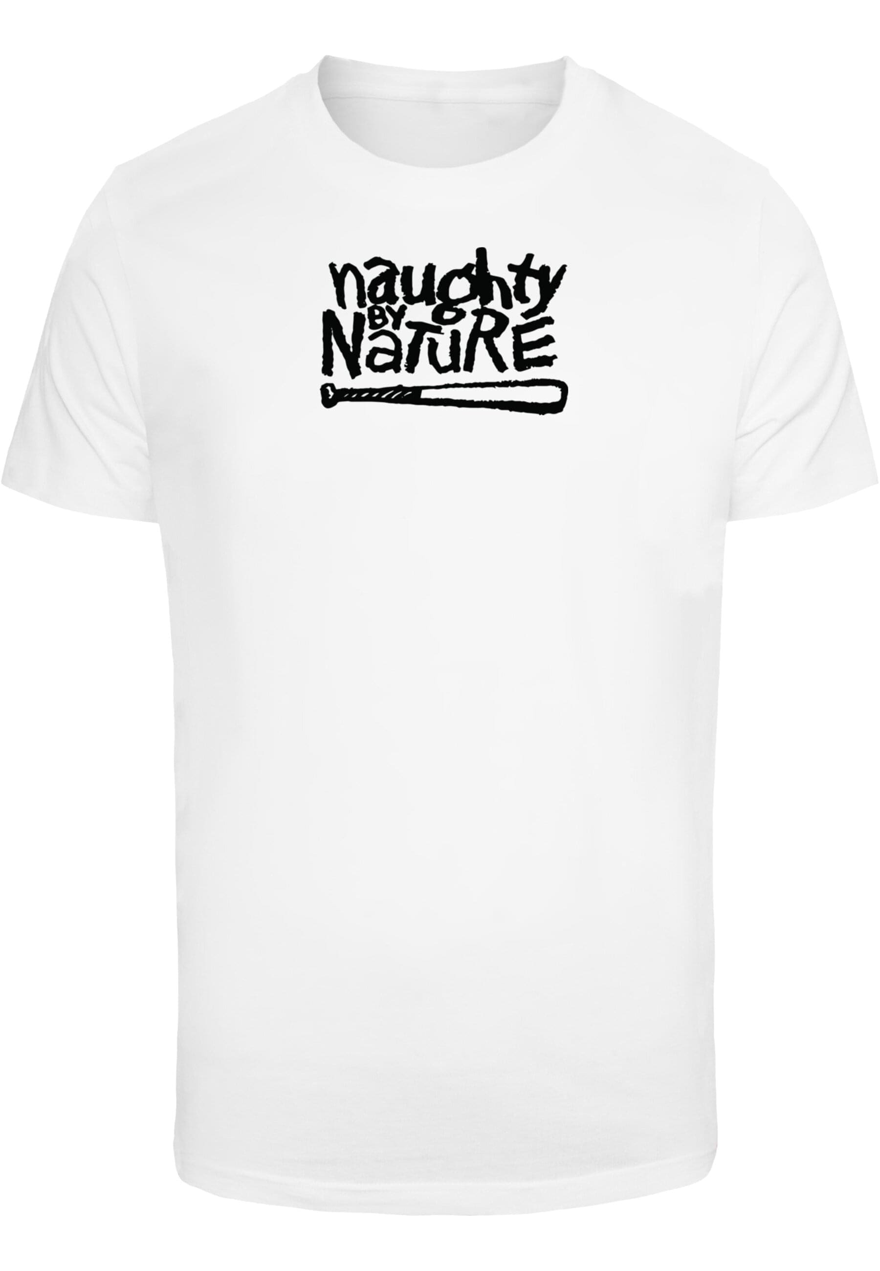 T-Shirt »Merchcode Herren Naughty By Nature - Logo T-Shirt«, (1 tlg.)