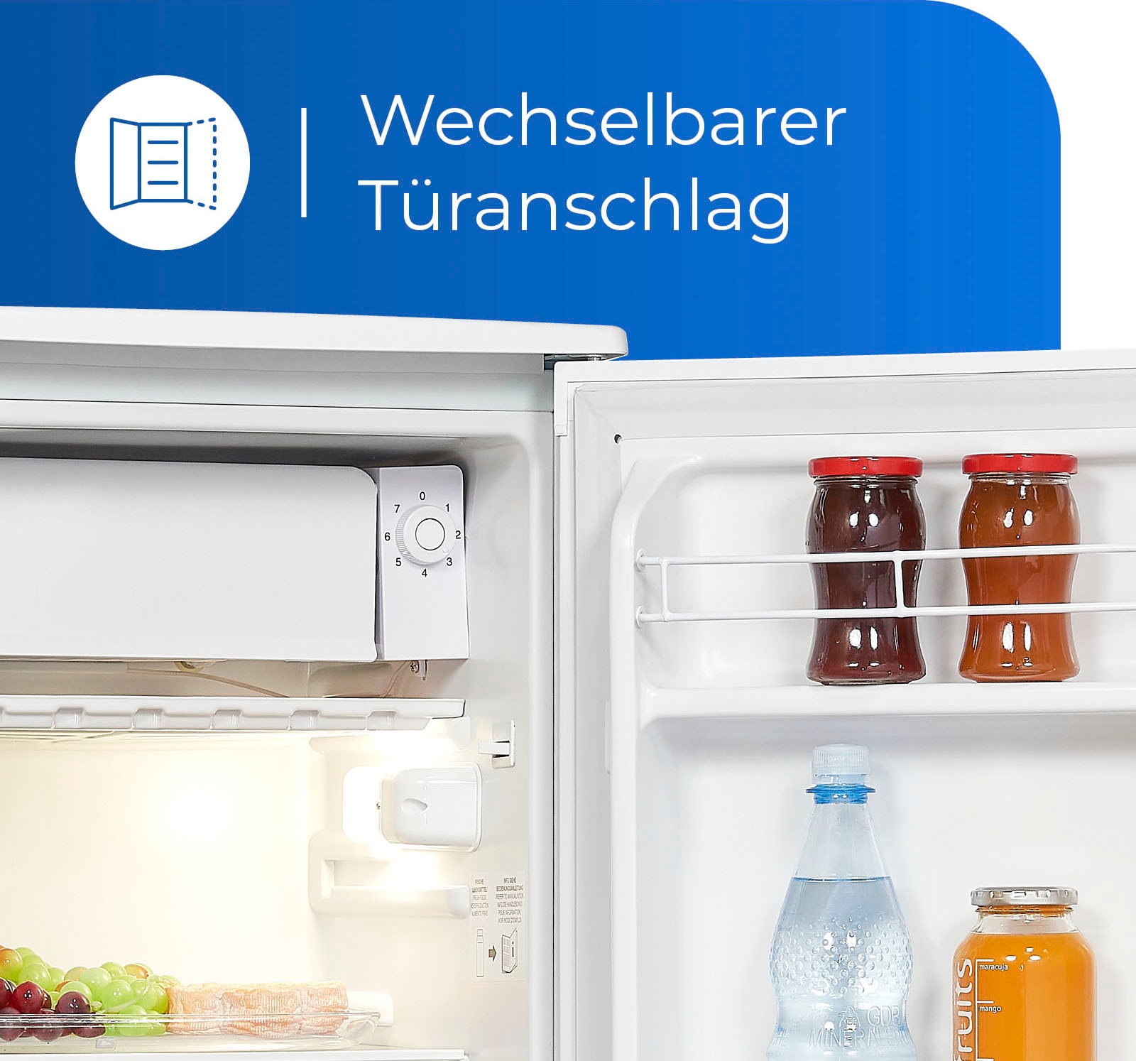 exquisit Kühlschrank »KS86-0-090E«, 79 L Volumen