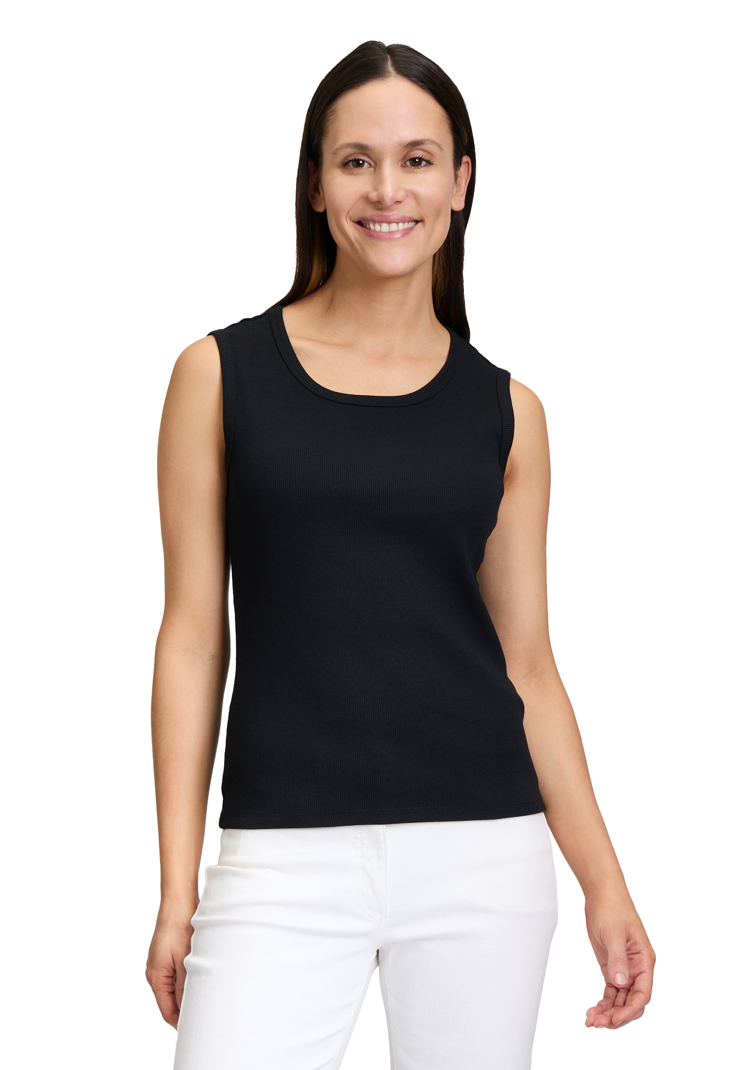 Betty Barclay T-Shirt "Betty Barclay Damen Trägertop mit Rippenstruktur", ( günstig online kaufen