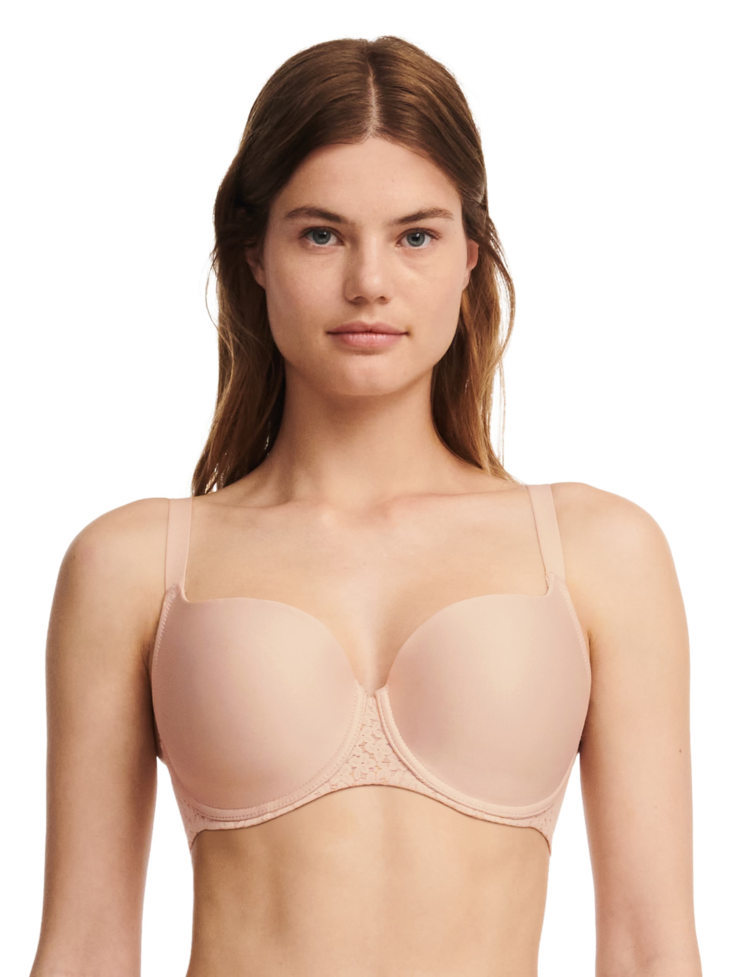 Chantelle T-Shirt-BH "NORAH" weiche Spitze, blickdichtes Gewebe