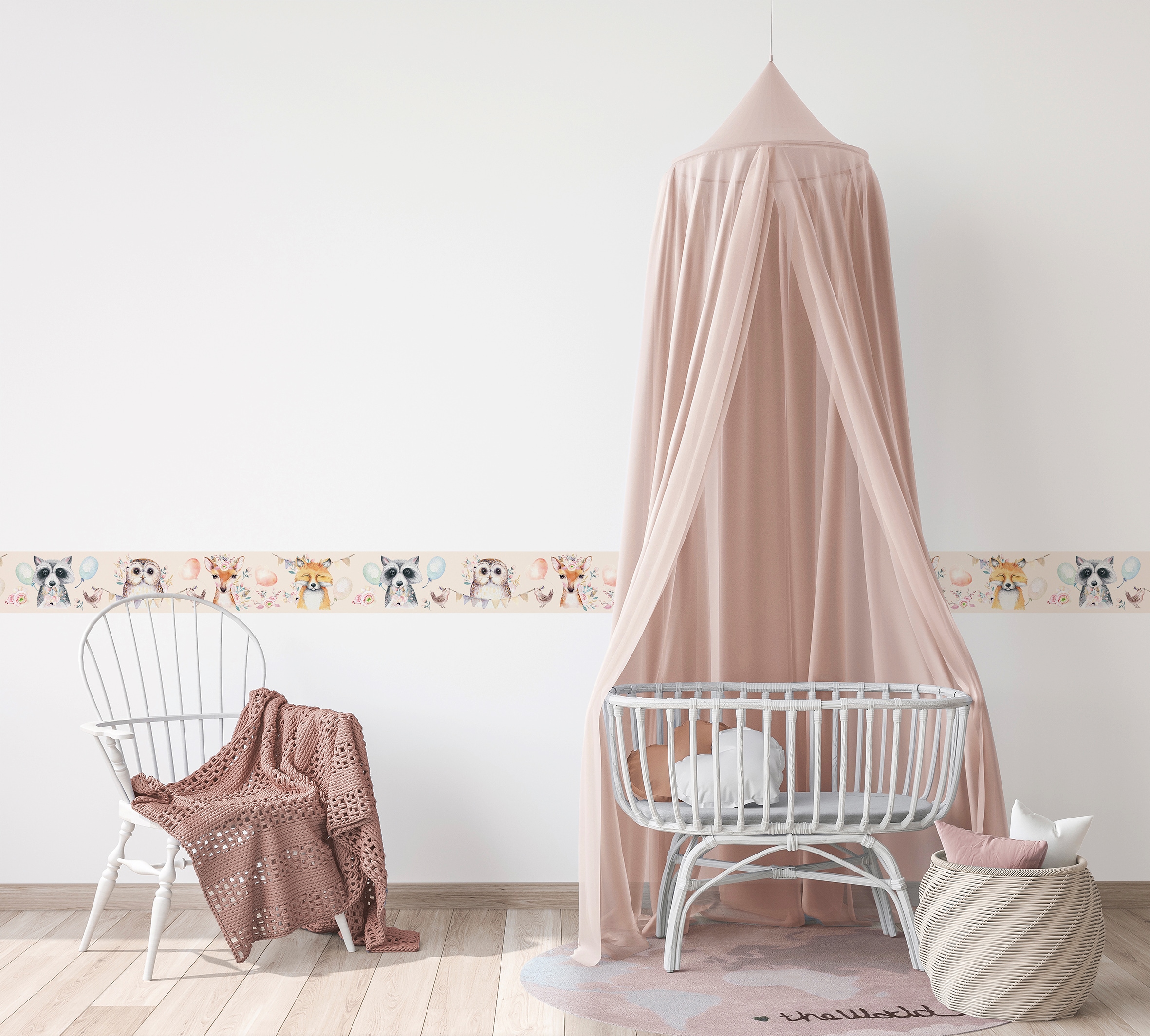Marburg Kindertapete, matt, Vögel, moderne Tapete für Wohnzimmer Schlafzimmer Küche