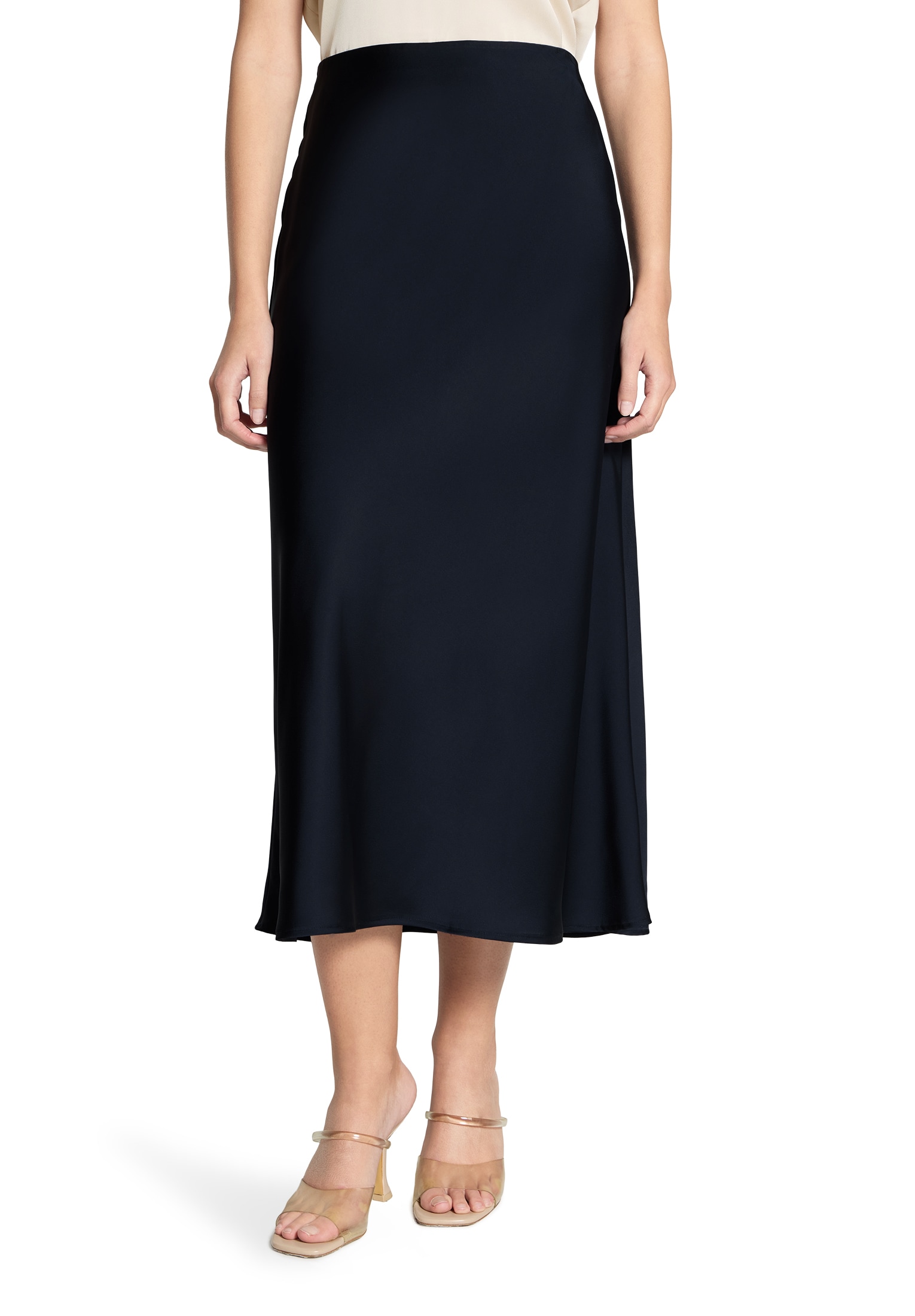 Vera Mont Maxirock "Damen wadenlang" Material günstig online kaufen